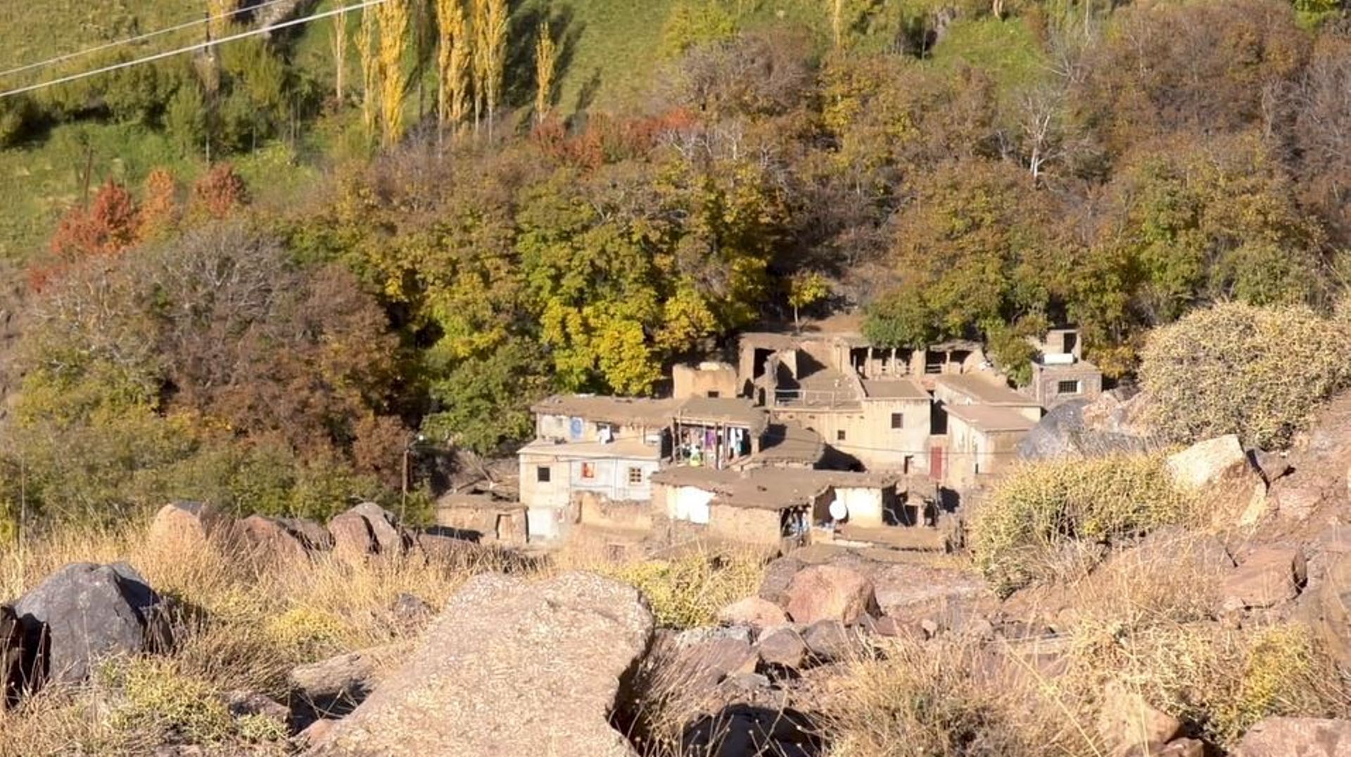 Ouanskra, petit village perdu dans le Haut-Atlas