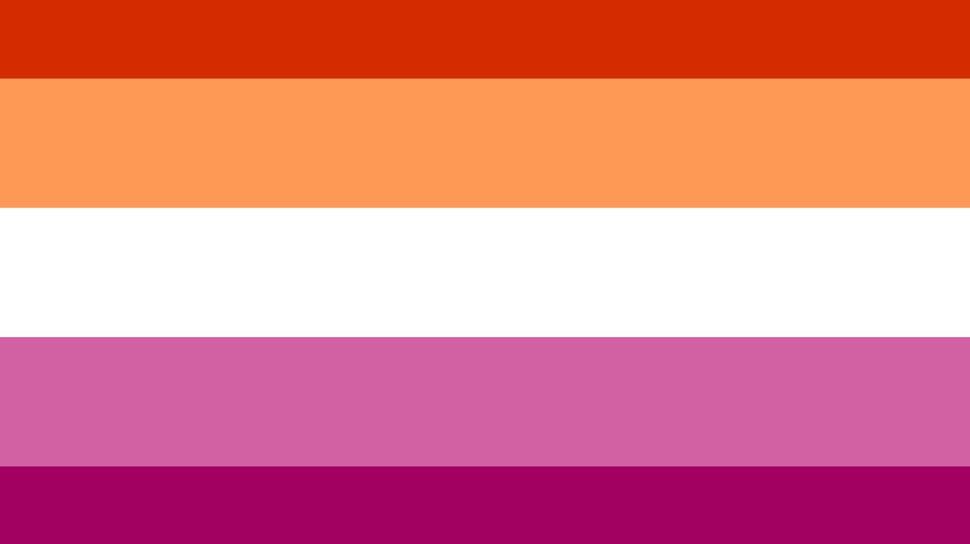 Le drapeau lesbien