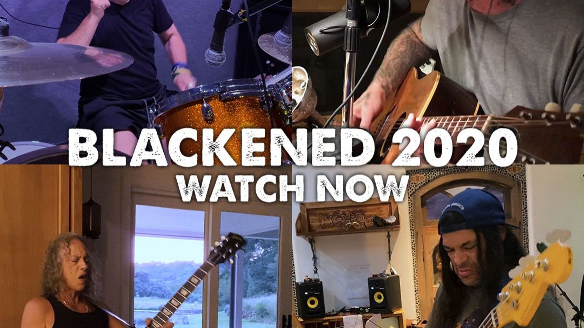Metallica partage une version confinée de "Blackened" 