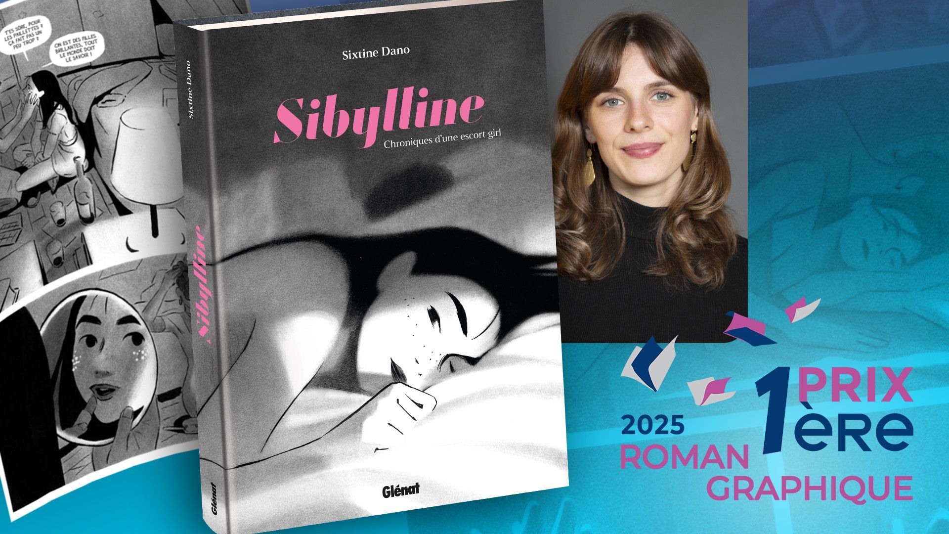 "Sibylline" de Sixtine Dano, lauréate du 9e Prix Première du Roman graphique