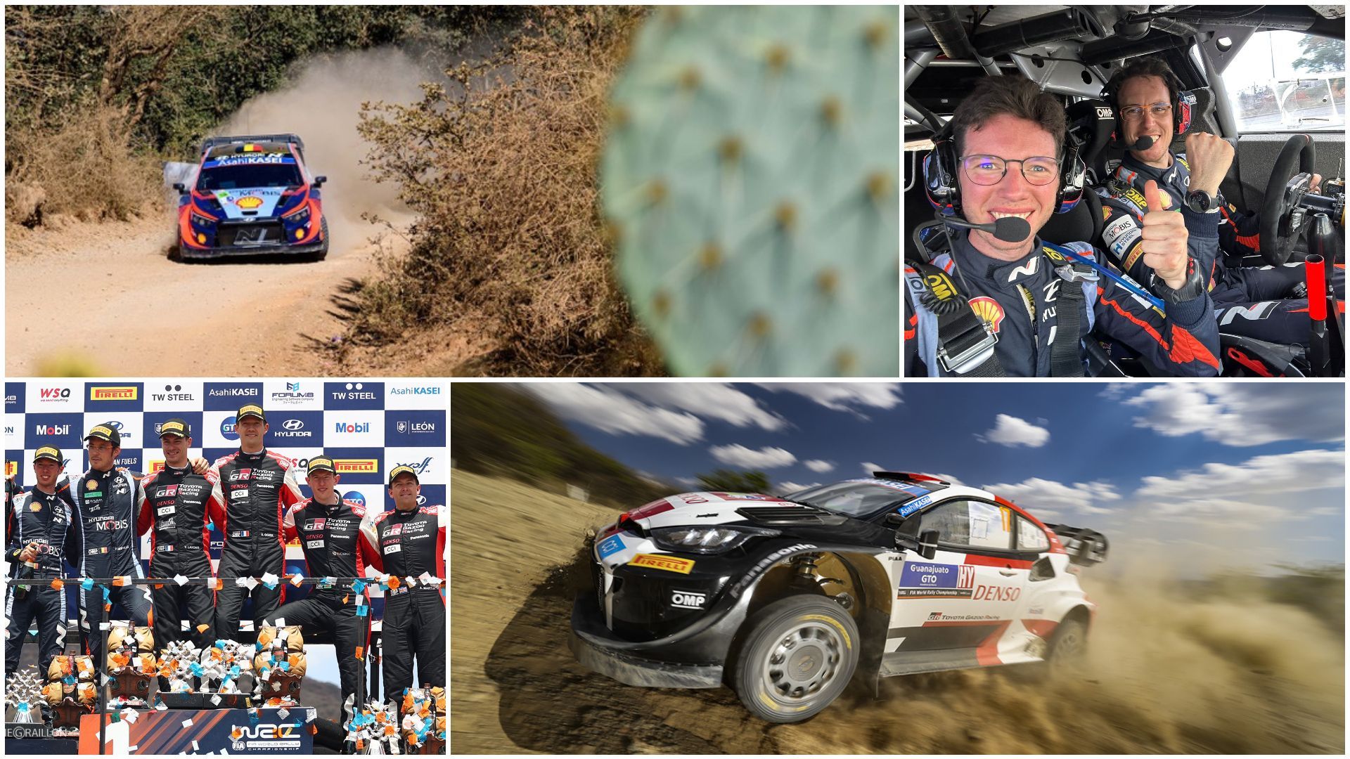 WRC Mexique : victoire de Sébastien Ogier (Toyota) devant Thierry Neuville (Hyundai)