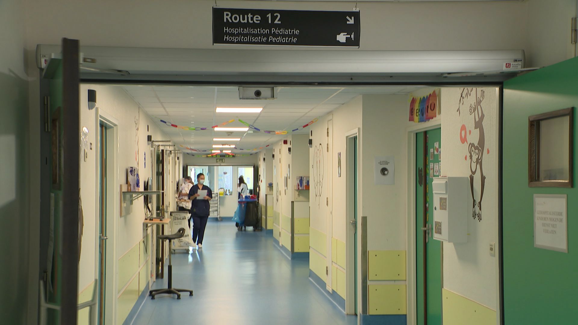 Le service de pédiatrie de l’hôpital d’Ixelles a accueilli 60 mineurs en danger en 2021.
