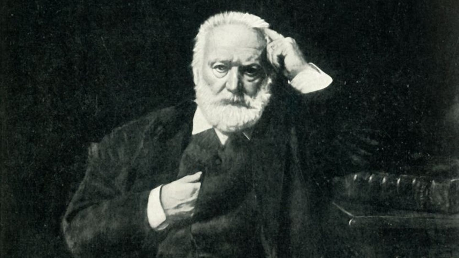 Victor Hugo, portrait de Lon Bonnat vers 1879.