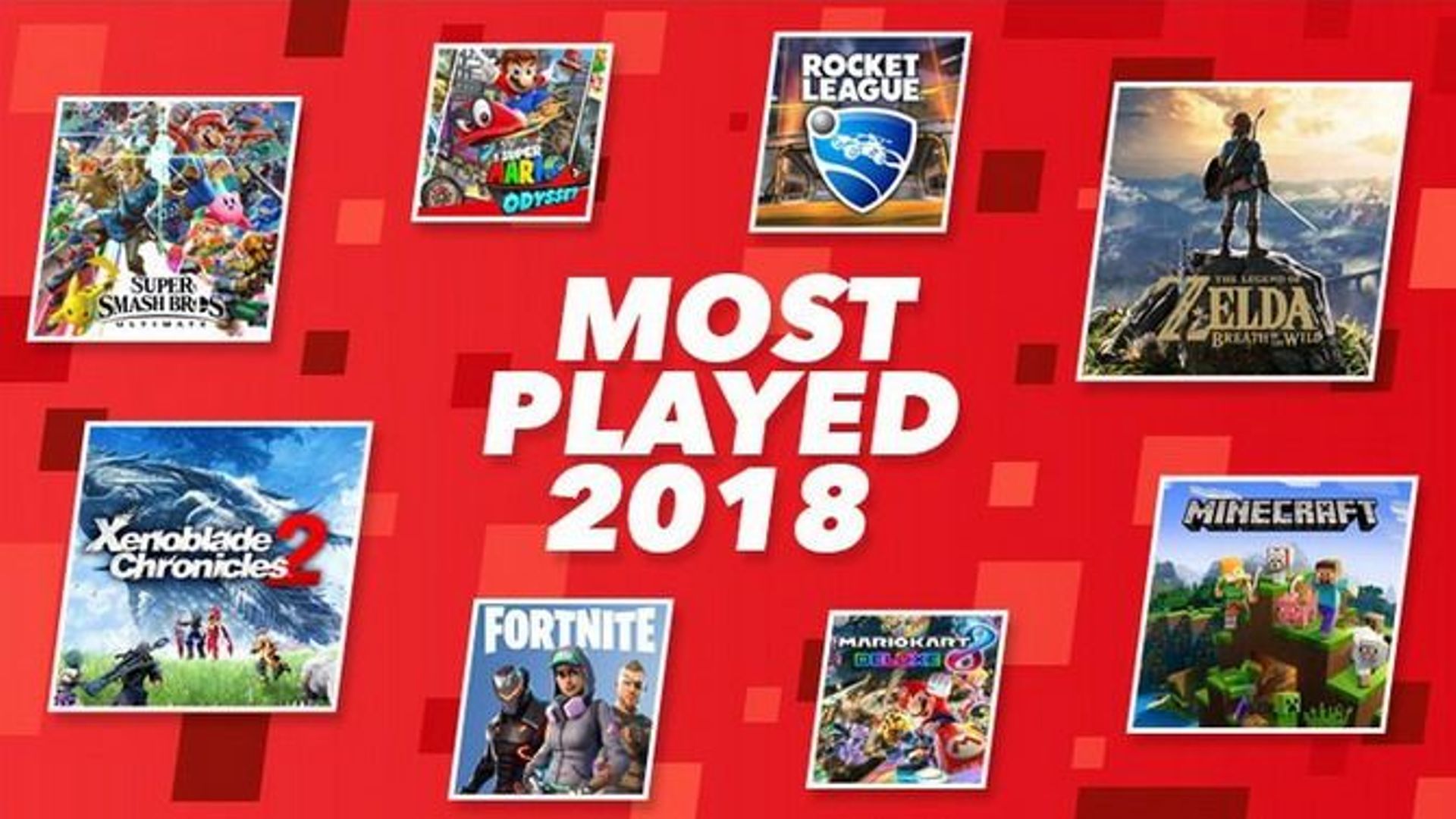 Nintendo et Sony dévoilent la liste des jeux les plus populaires sur Switch, PlayStation 4 et PlayStation VR en 2018