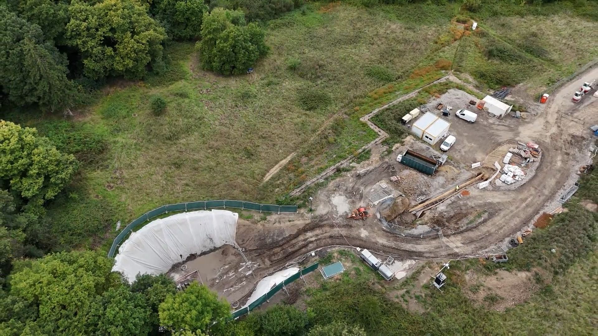 Bois du Val Saint-Lambert à Seraing : l'installation de la ligne haute tension continue à faire débat