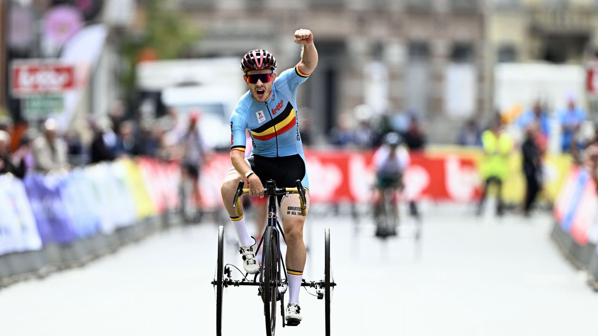 Mondiaux de paracylisme – Tim Celen (T2) remporte la course en ligne et réalise le doublé après le contre-la-montre