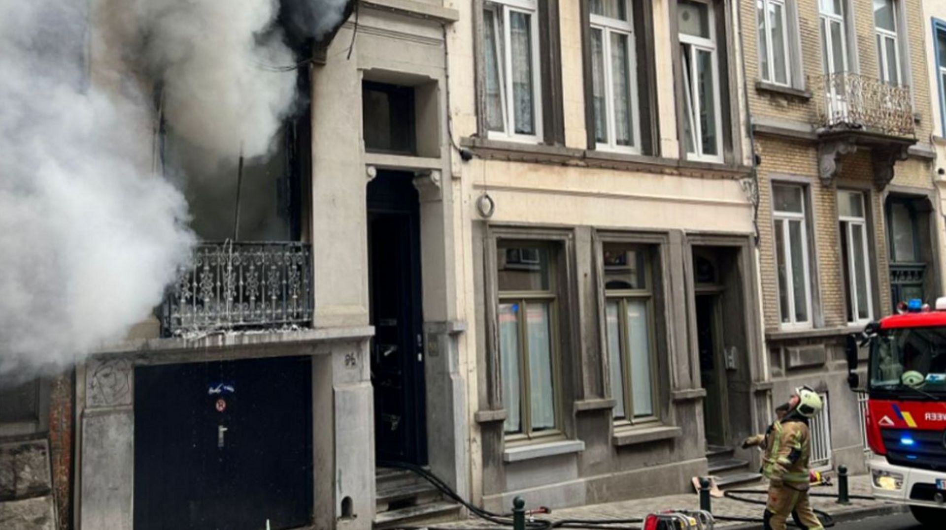 Un incendie a coûté la vie à une dame, rue du Collège, à Ixelles