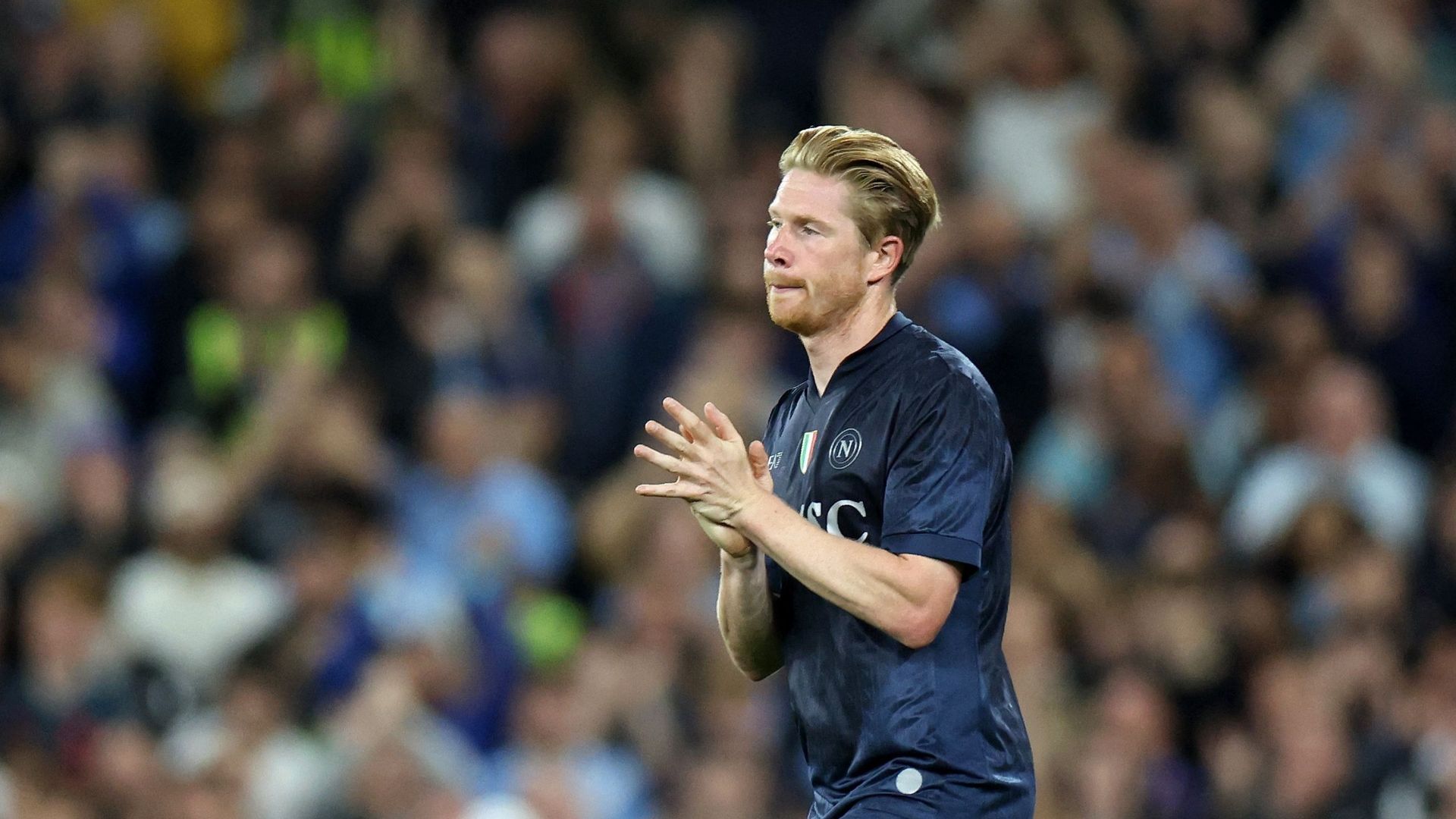 Antonio Conte sur la sortie prématurée de Kevin De Bruyne contre City : "J’étais vraiment désolé mais il l’a compris"