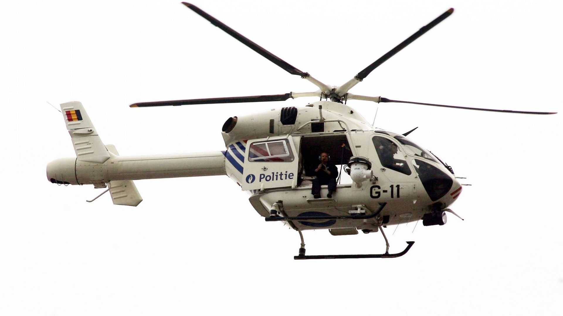 L'hélicoptère de la police fédérale appelé en renfort à Thuin