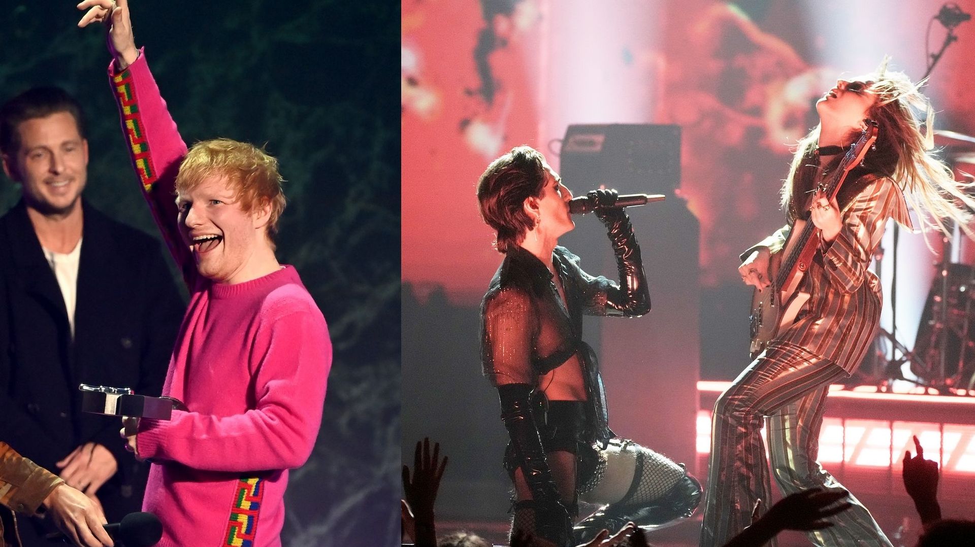 Måneskin et Ed Sheeran brillent aux MTV Europe Music Awards