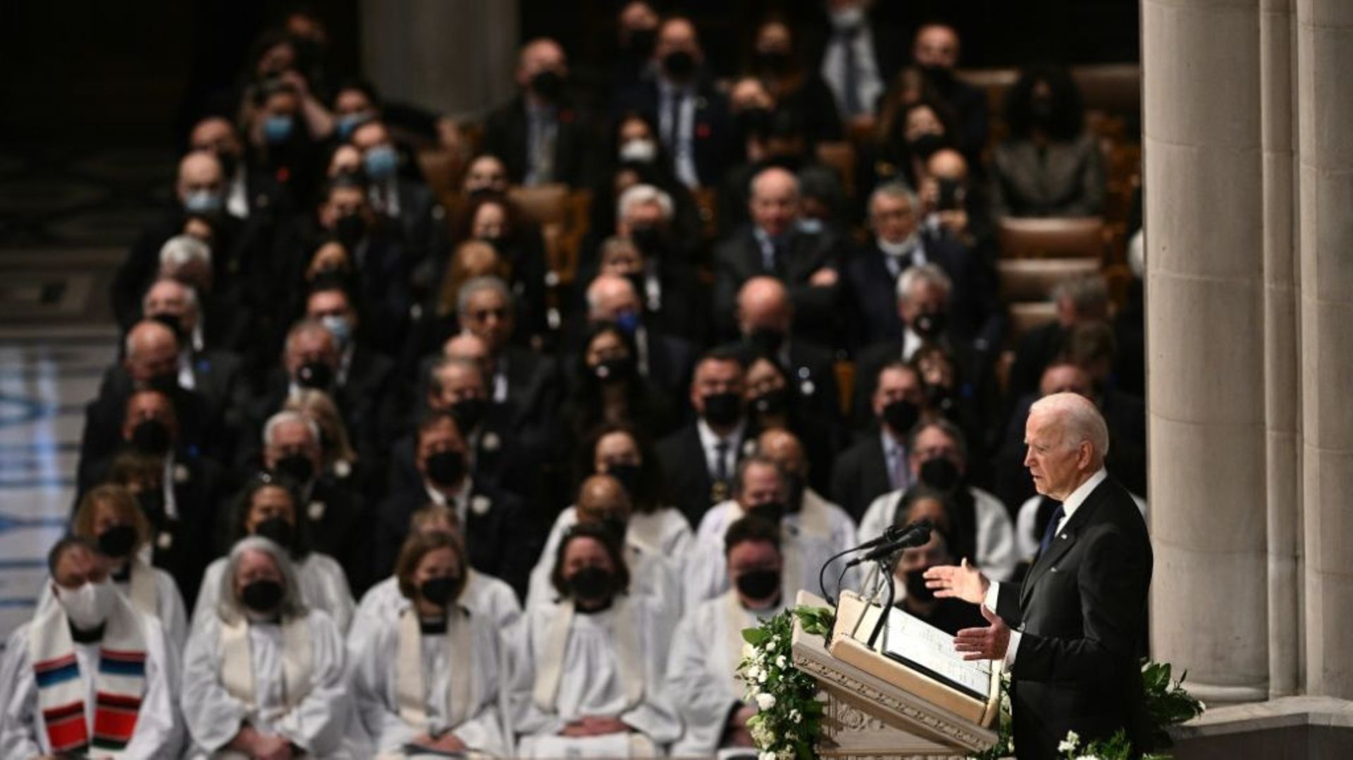 Funeral of Madeleine Albright, first female Secretary of State in the USA: Joe Biden salutes her memory