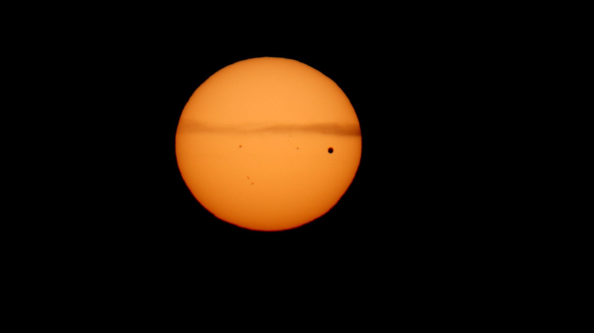 Dernier passage de Venus devant le Soleil en 2012