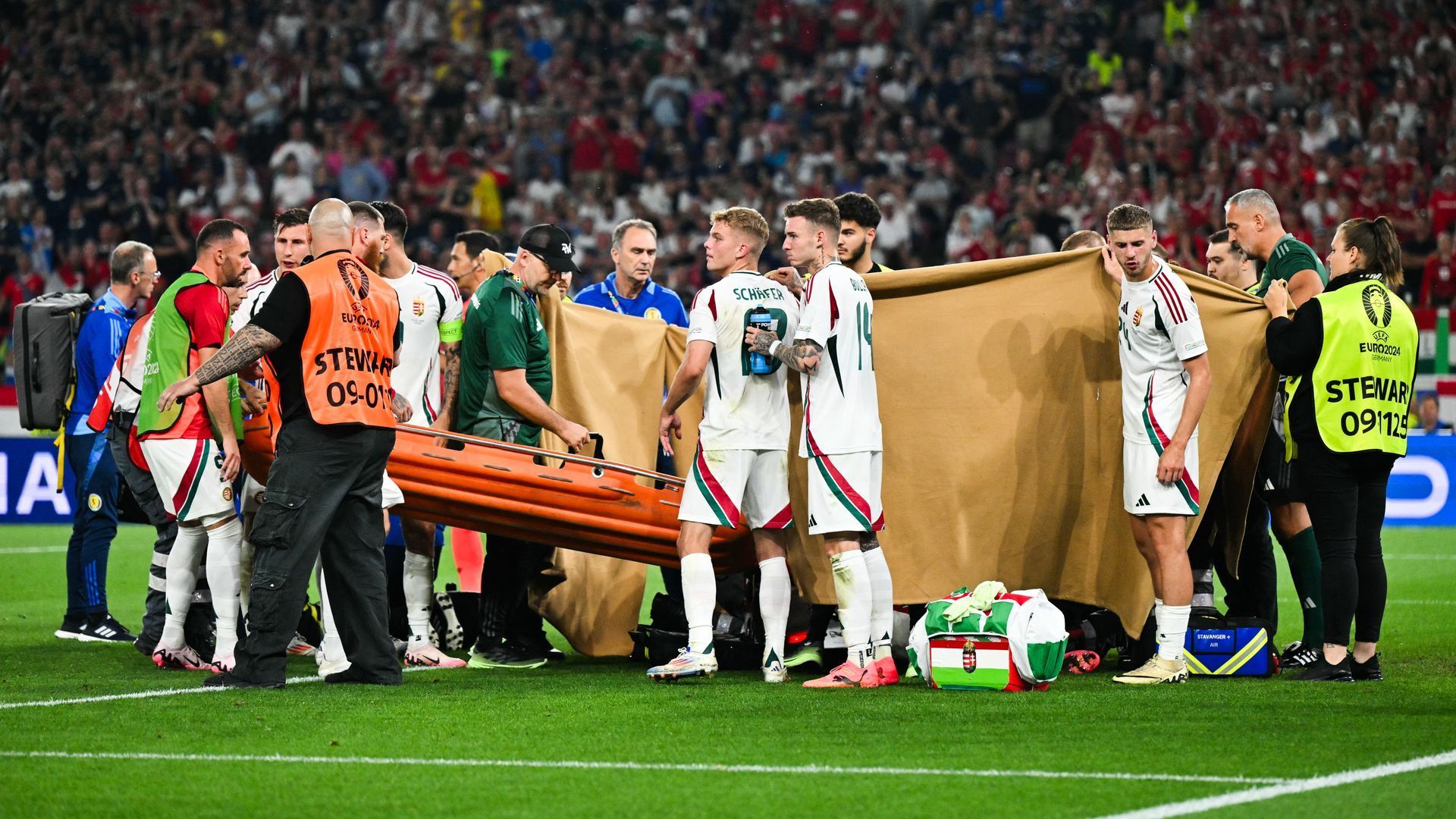 Euro 2024: Hungarian Barnabas Varga out of hazard after his violent fall on the again of his neck