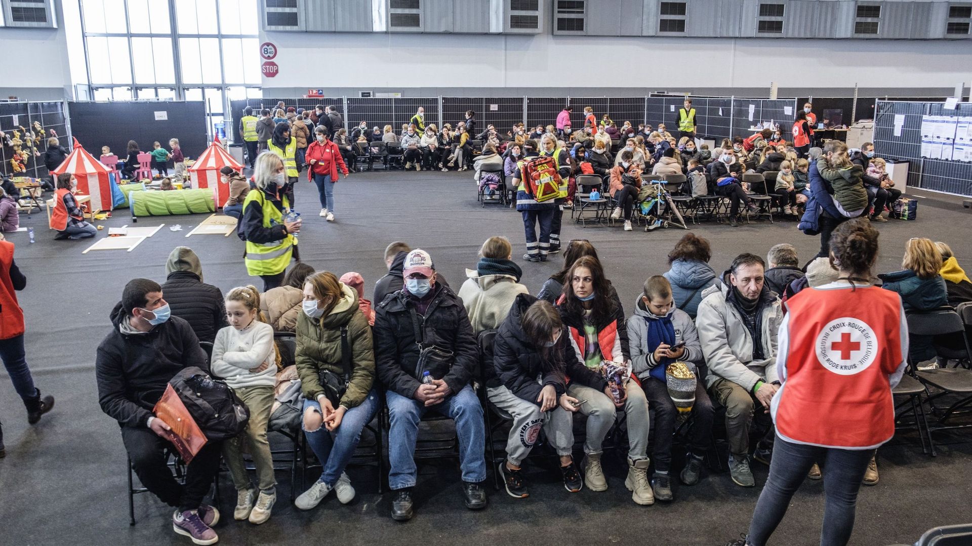 Un peu moins de 20.000 Ukrainiens ont été accueillis en moins d’un mois.