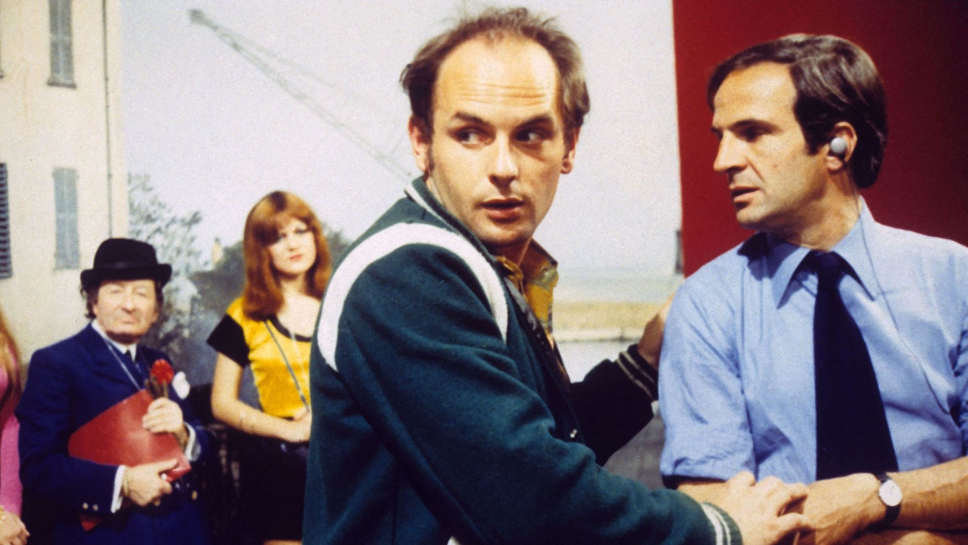 "La nuit américaine" de François Truffaut
Jean Francois Stevenin (D) et Francois Truffaut (G)