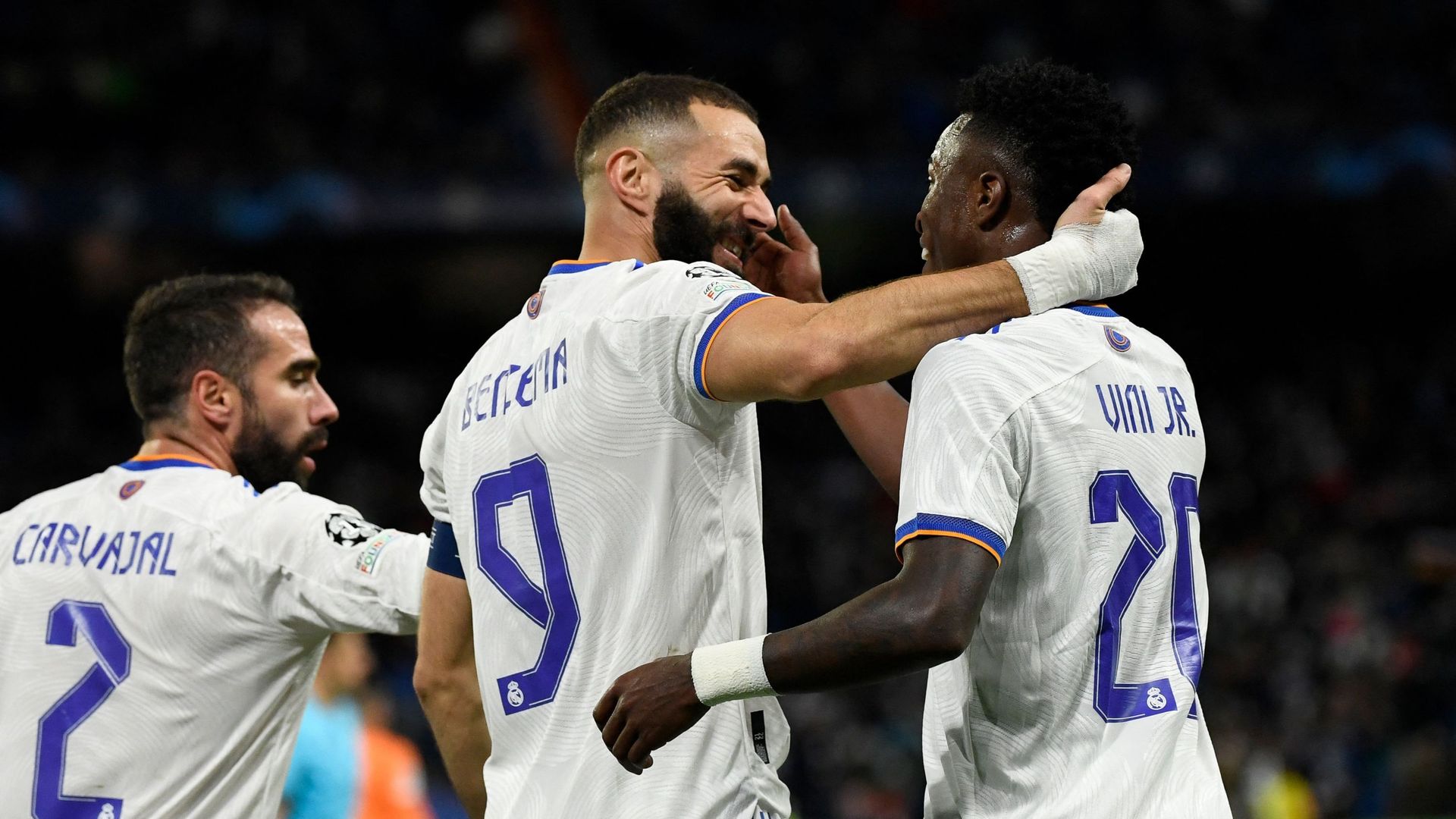 Karim Benzema et le Real Madrid en action