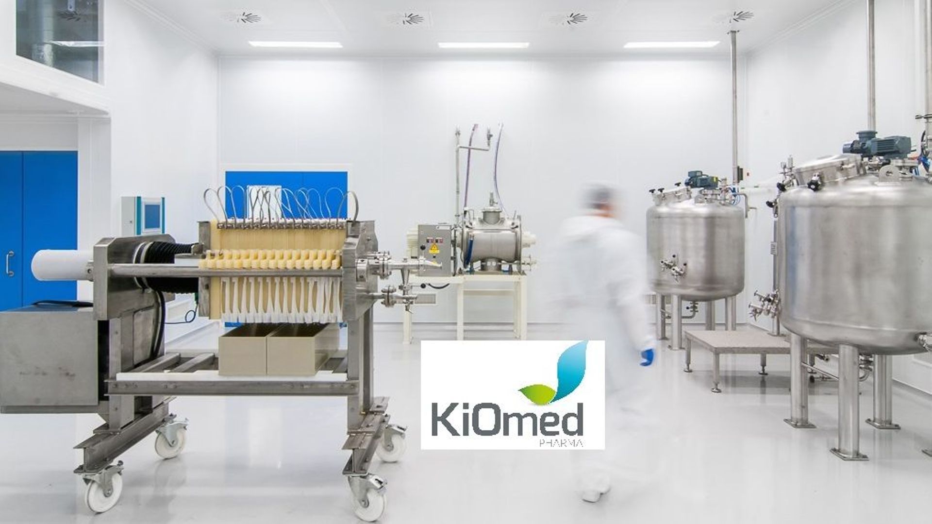 La n ouvelle ligne de production de Kiomed Pharma, aux Hauts-Sarts