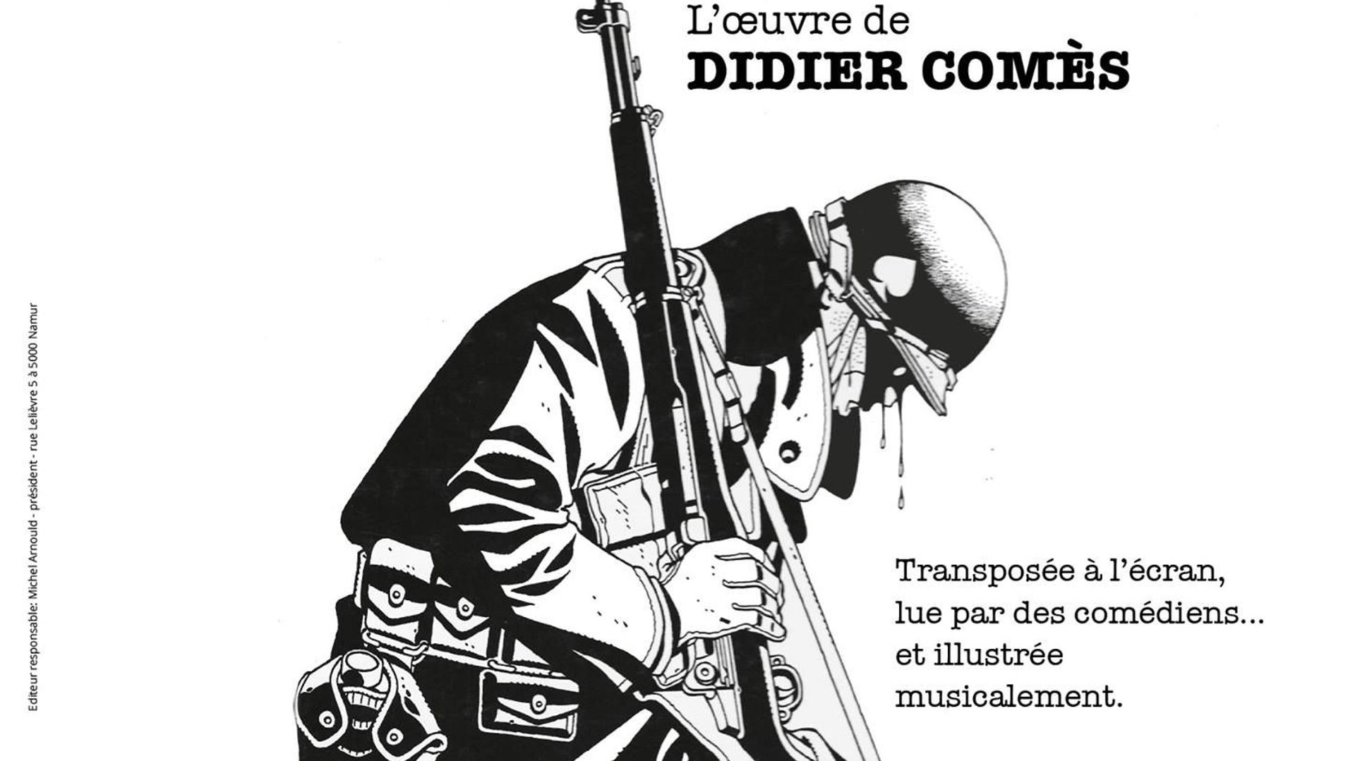 Concert-projection 'Dix de Der' d’après l’œuvre de Didier Comès