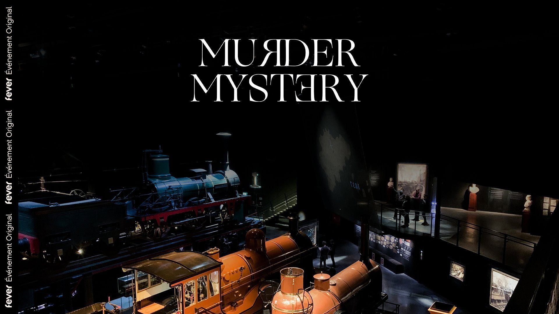 Murder Mystery, un jeu de détective, immersif, au musée "Trainworld" à la gare de Schaerbeek.