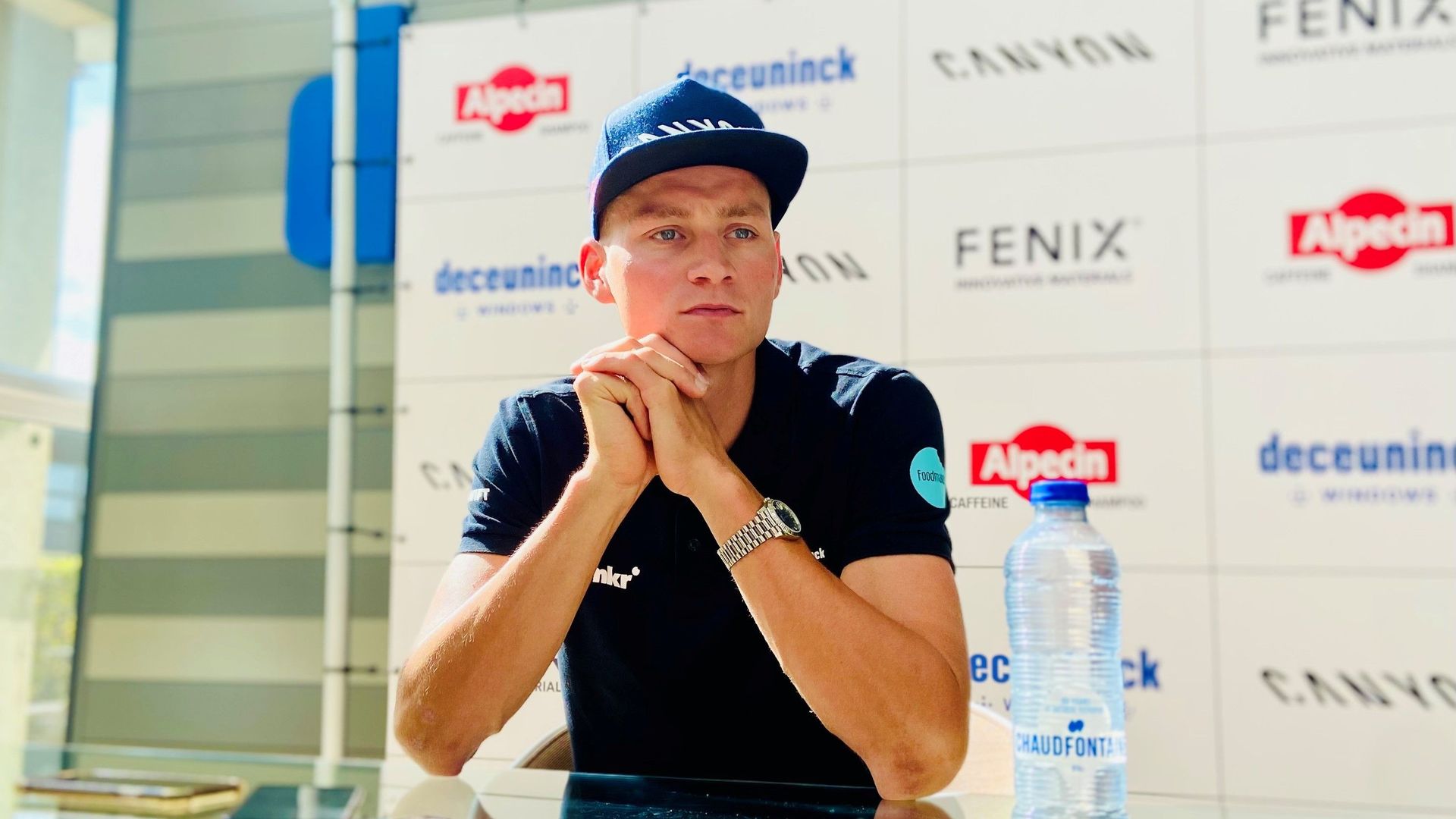 Le Néerlandais Mathieu van der Poel est concentré sur l'un des derniers objectifs de sa saison: le titre mondial sur route en Australie, le 25 septembre. 