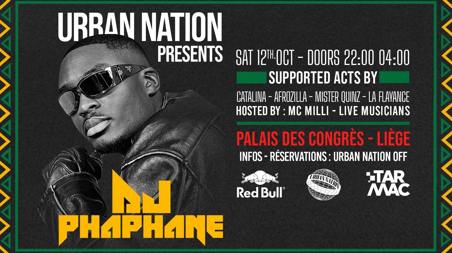 Pour sa 6ème édition, Urban Nation présente le roi de l’Amapiano Dj