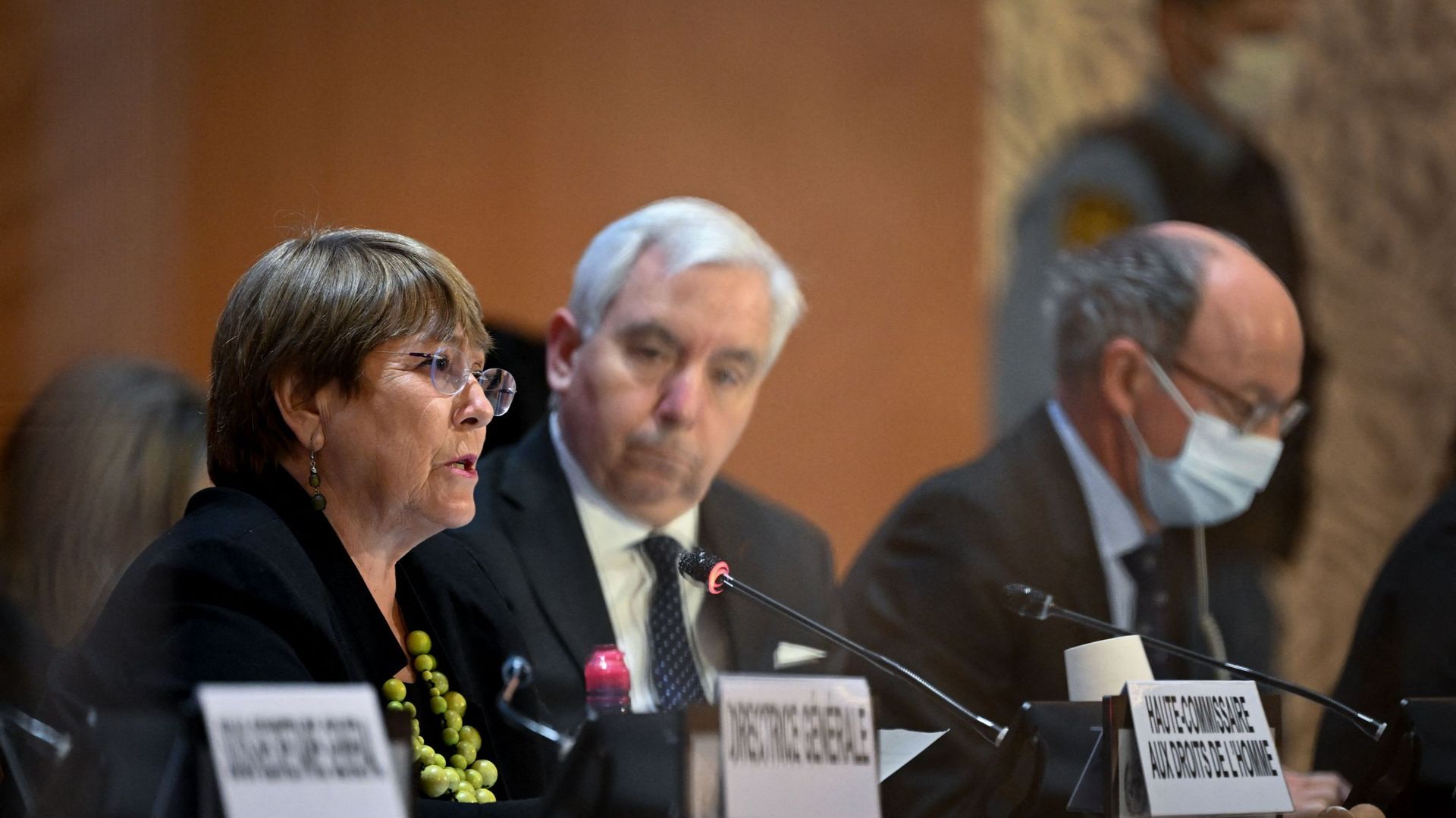 Michelle Bachelet, haute-commissaire aux droits de l'homme.