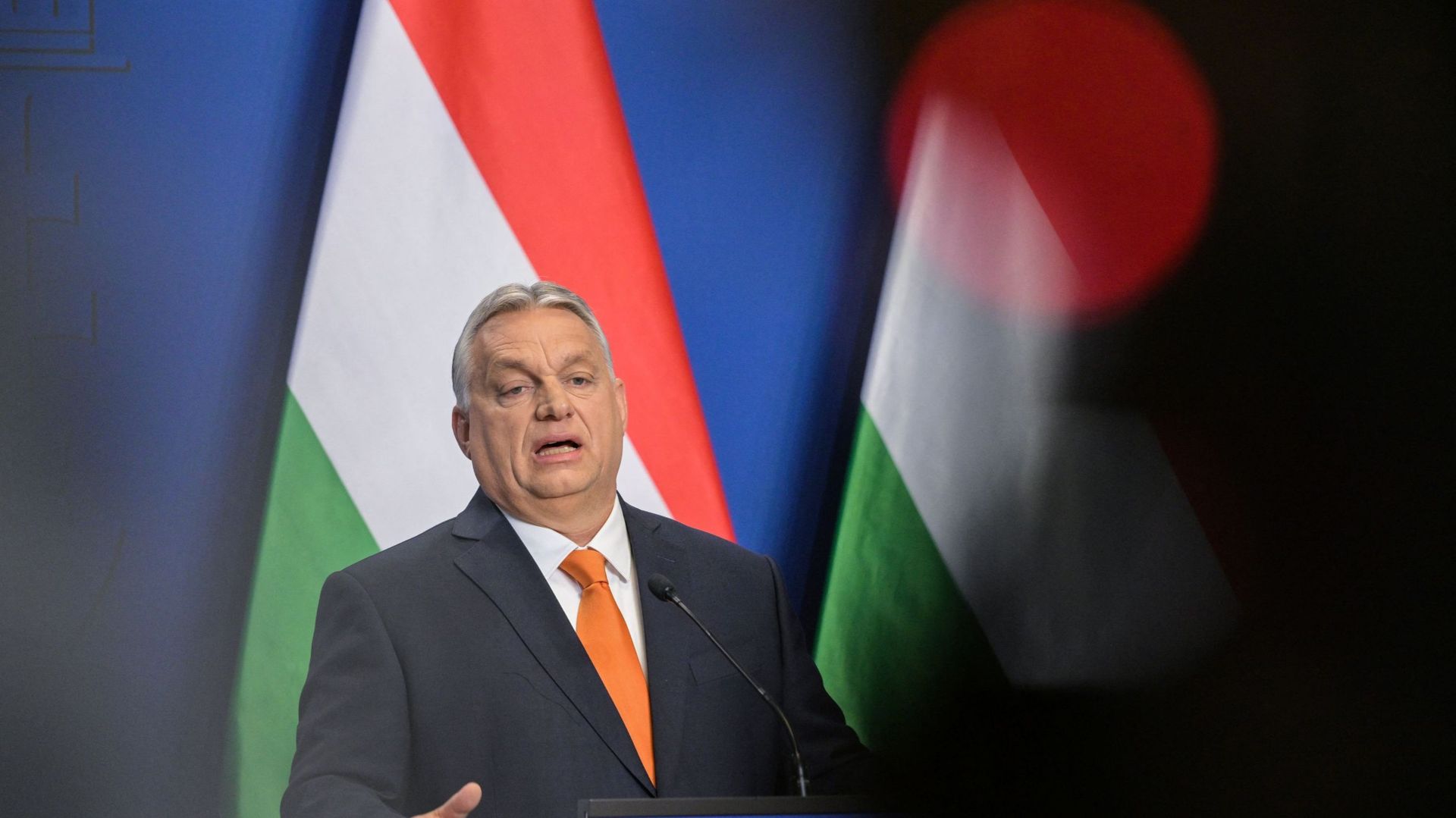 Viktor Orban à Budapest, le 6 avril 2022