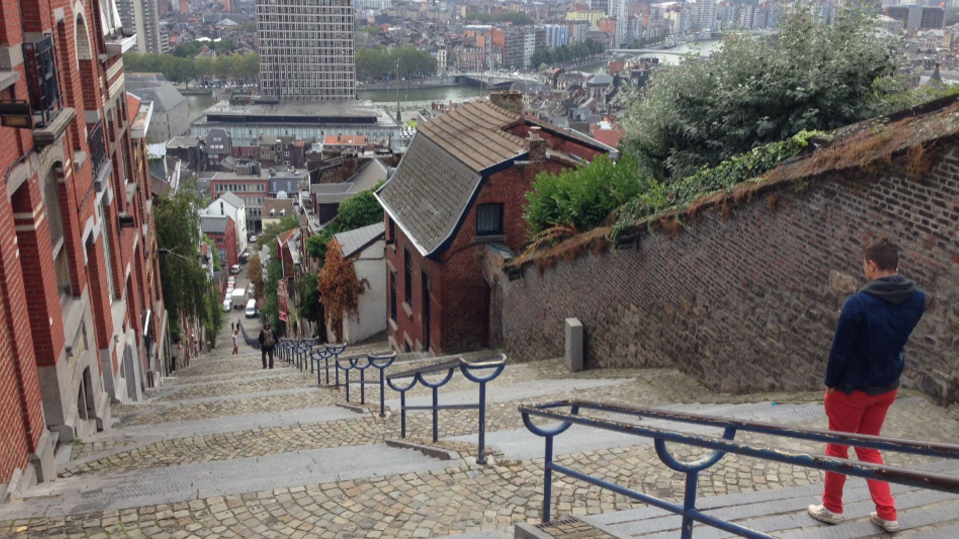 Liège: les escaliers de Bueren élus "les plus extrêmes du monde"