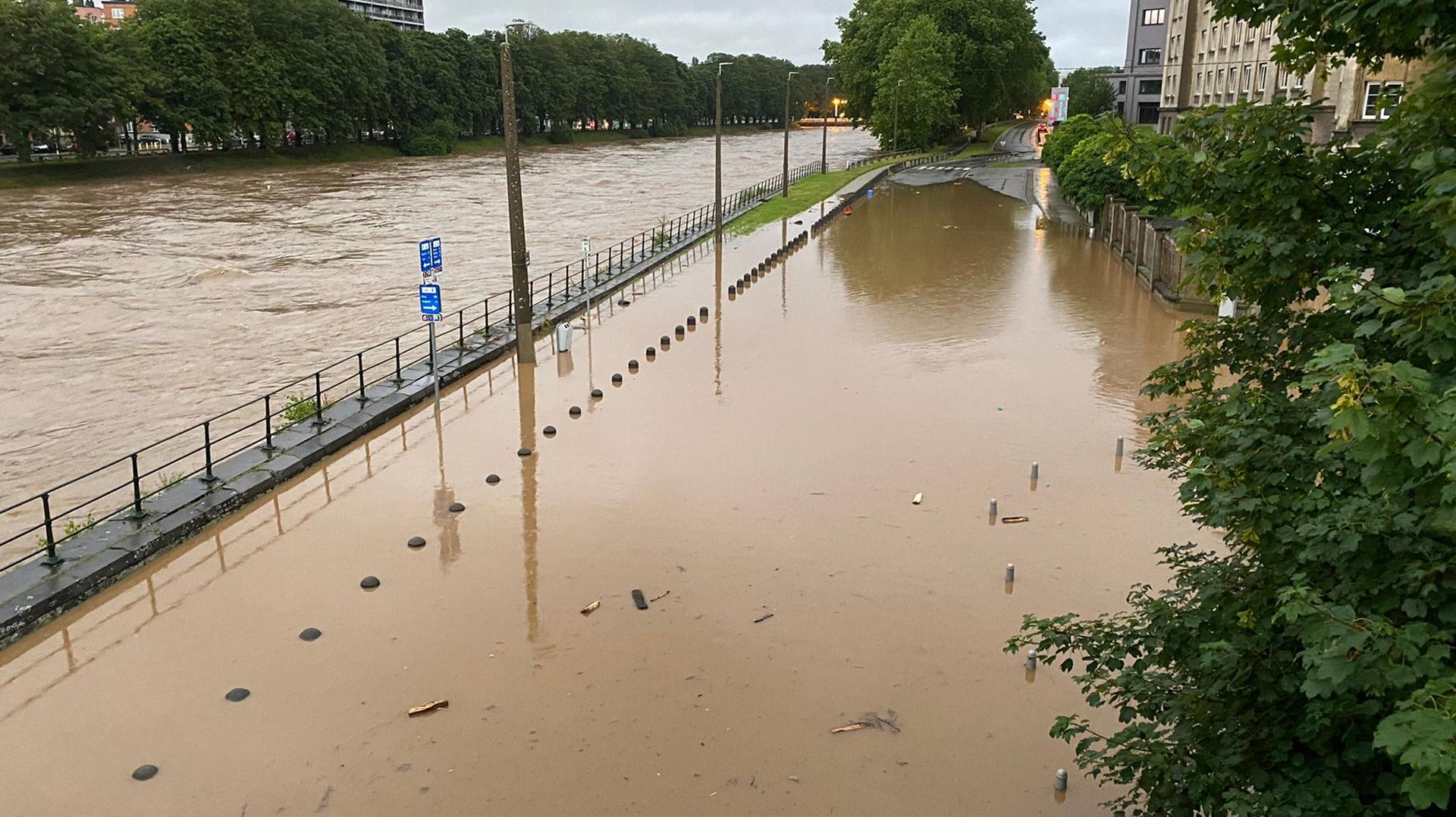 Au moins neuf morts dans les inondations en Belgique : cinq corps sans vie ont été retrouvés dans l’arrondissement de Verviers