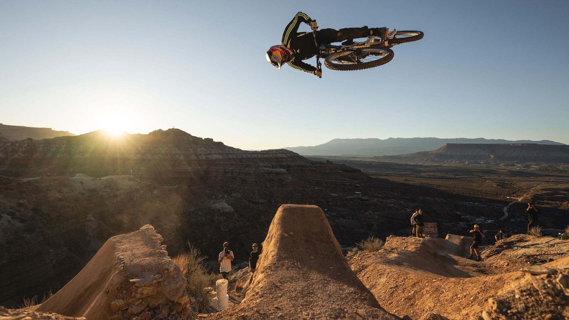 Le Belge Thomas Genon enfin sur le podium de la Rampage, le Graal du VTT freeride : "Persévérez, n’abandonnez jamais !"