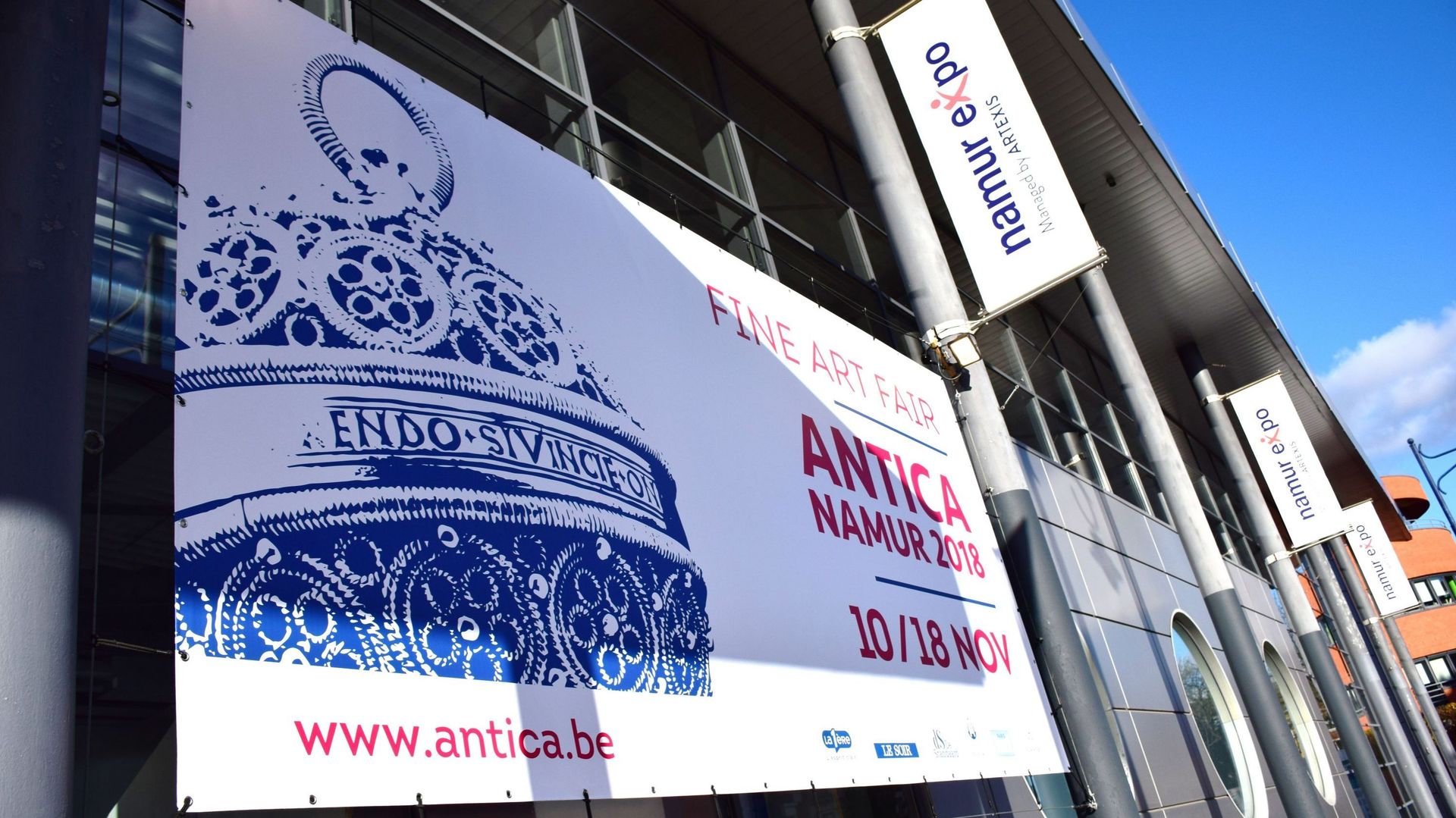La foire Antica Namur Fine Art Fair, qui devait se tenir du 11 au 21 novembre 2020, est annulée.
