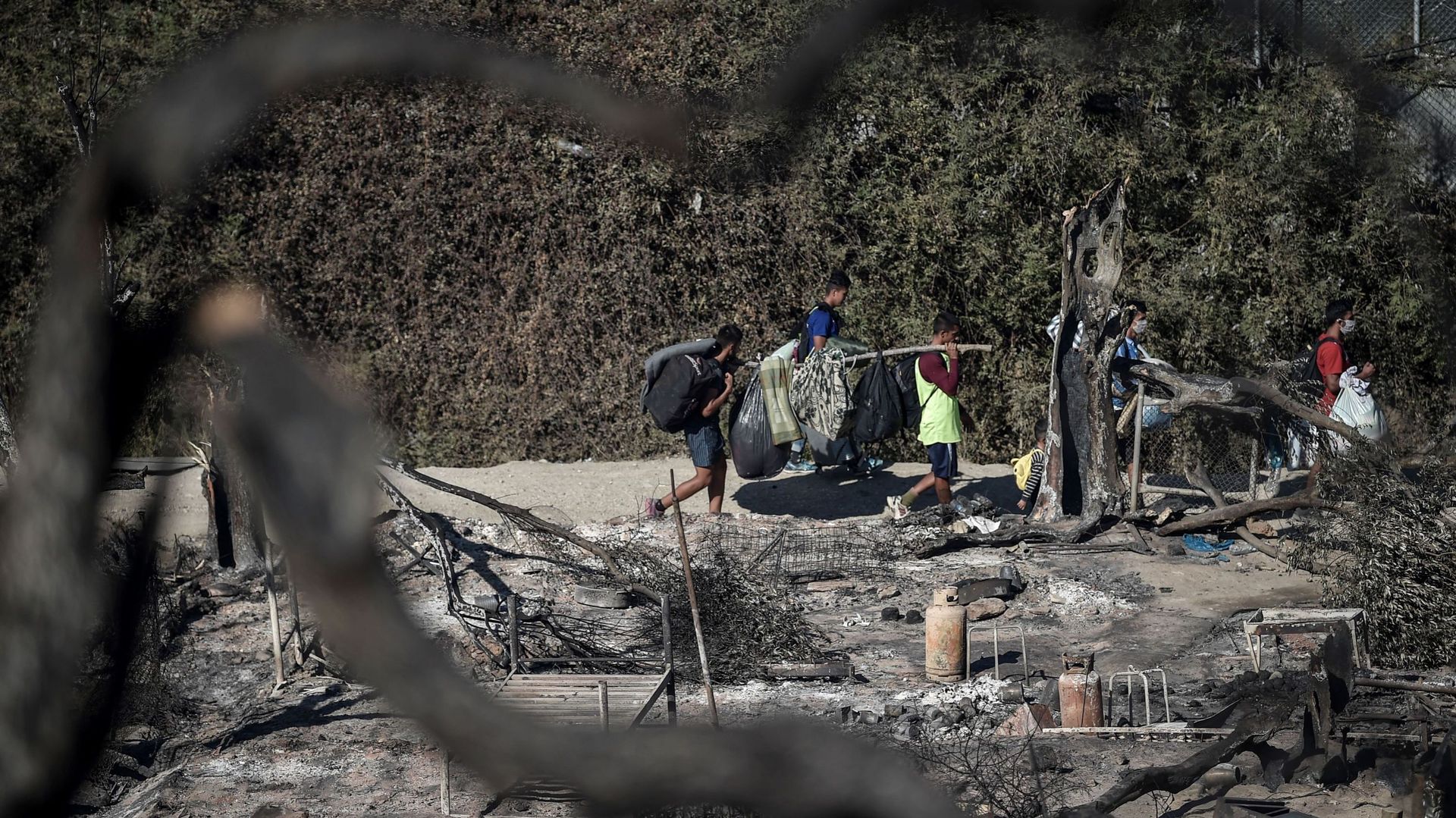 Incendies de Moria : la Grèce demande à l’UE de faire de la "crise migratoire" une priorité