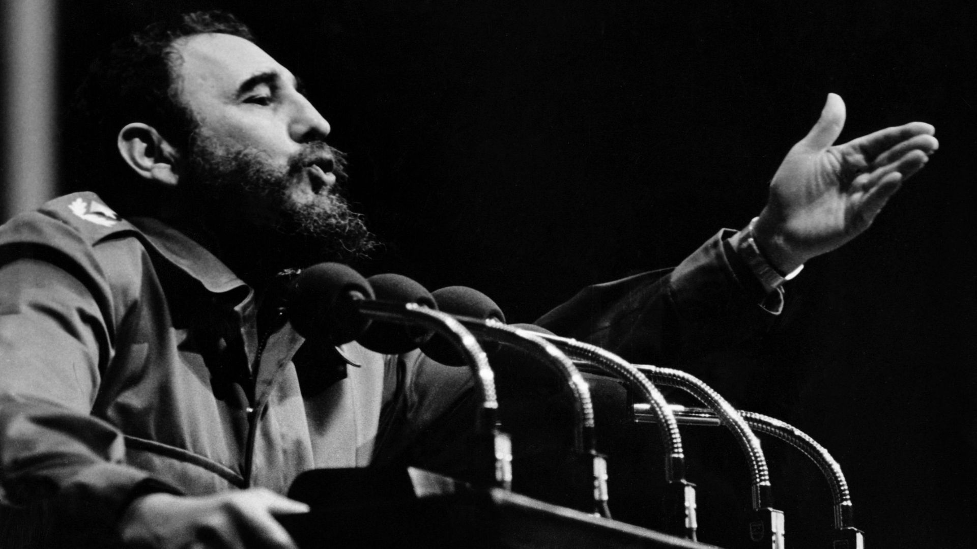 Fidel Castro dans les années 70