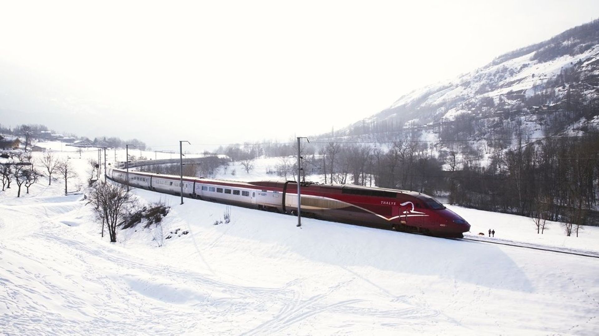 Le Thalys neige rejoint Bruxelles et les Alpes à partir du 25 décembre