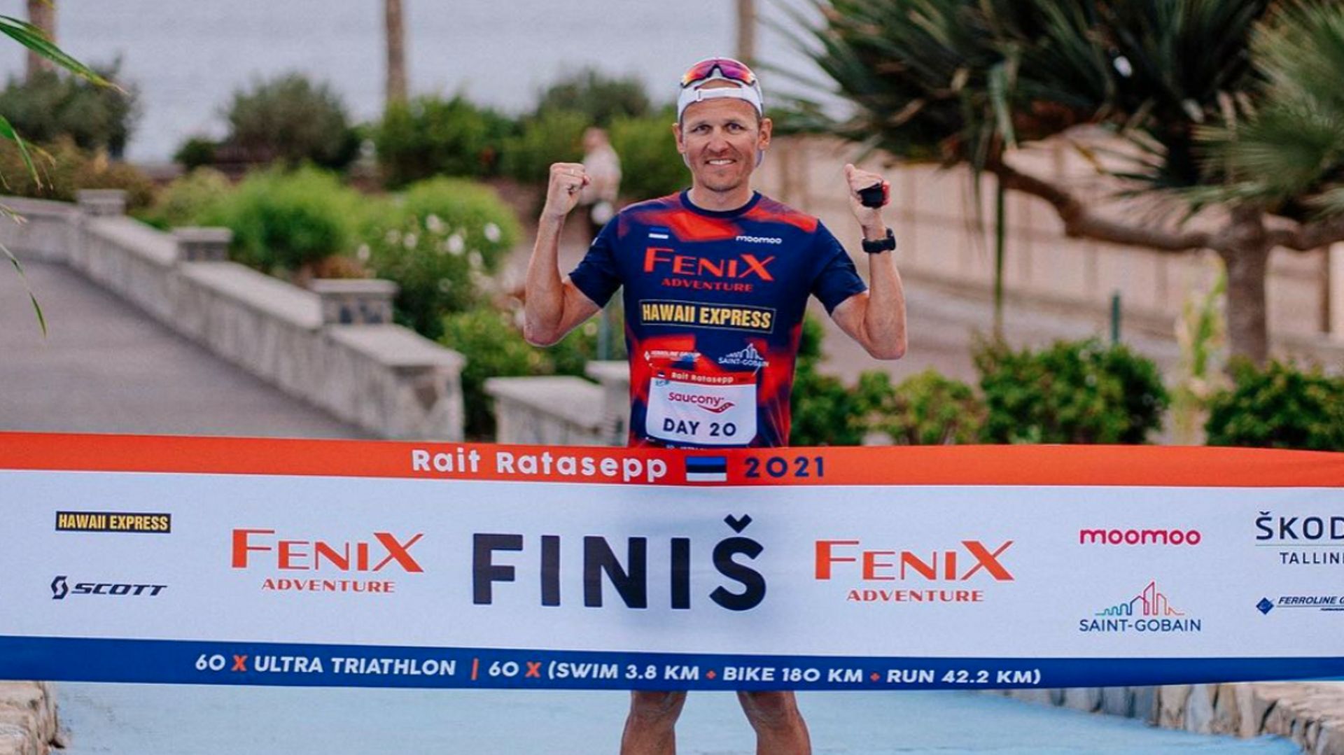 Le défi fou de Rait Ratasepp : boucler 60 Ironman en 60 jours.