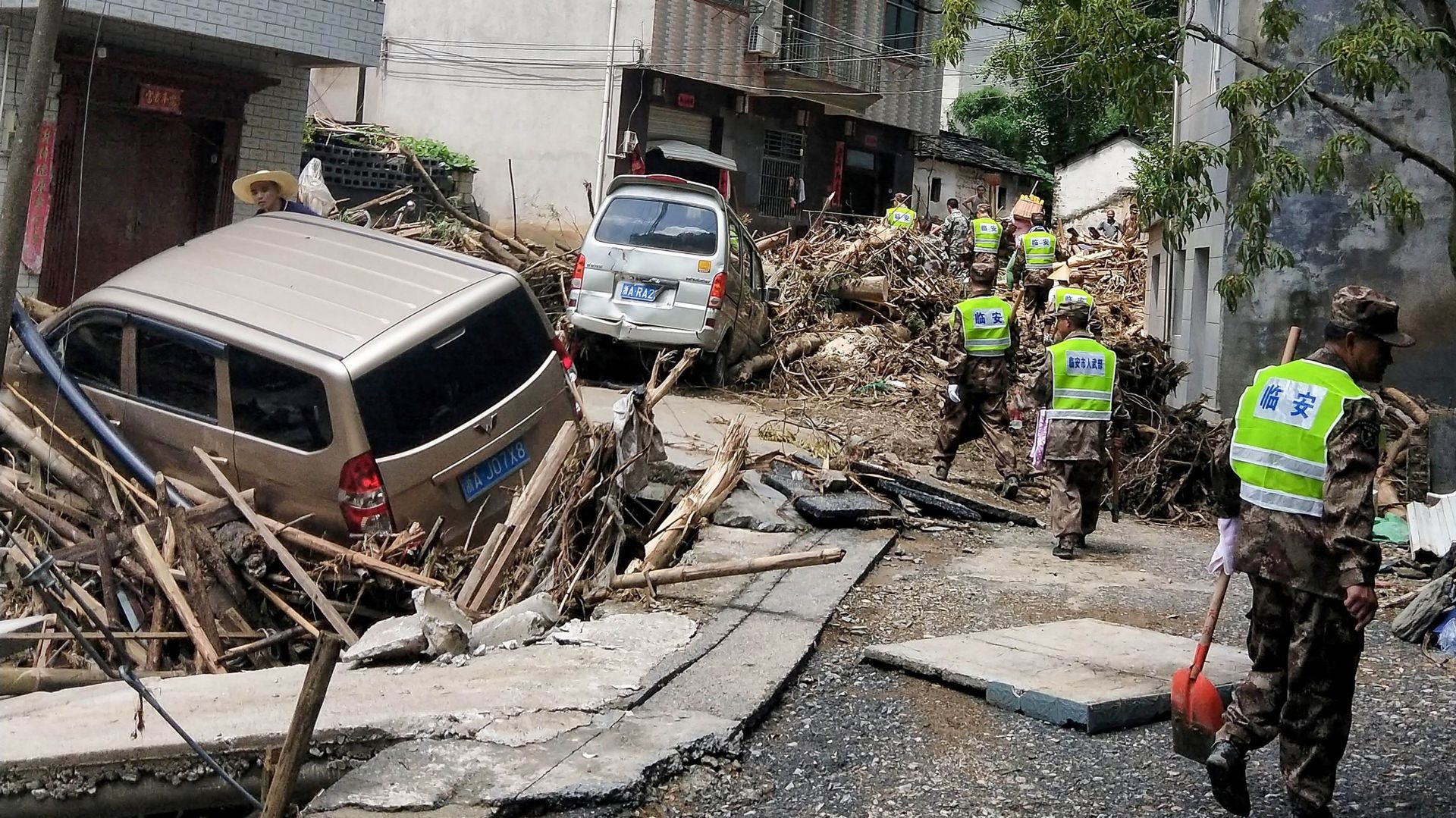 Chine: le bilan du typhon Lekima grimpe à 49 morts, 21 disparus