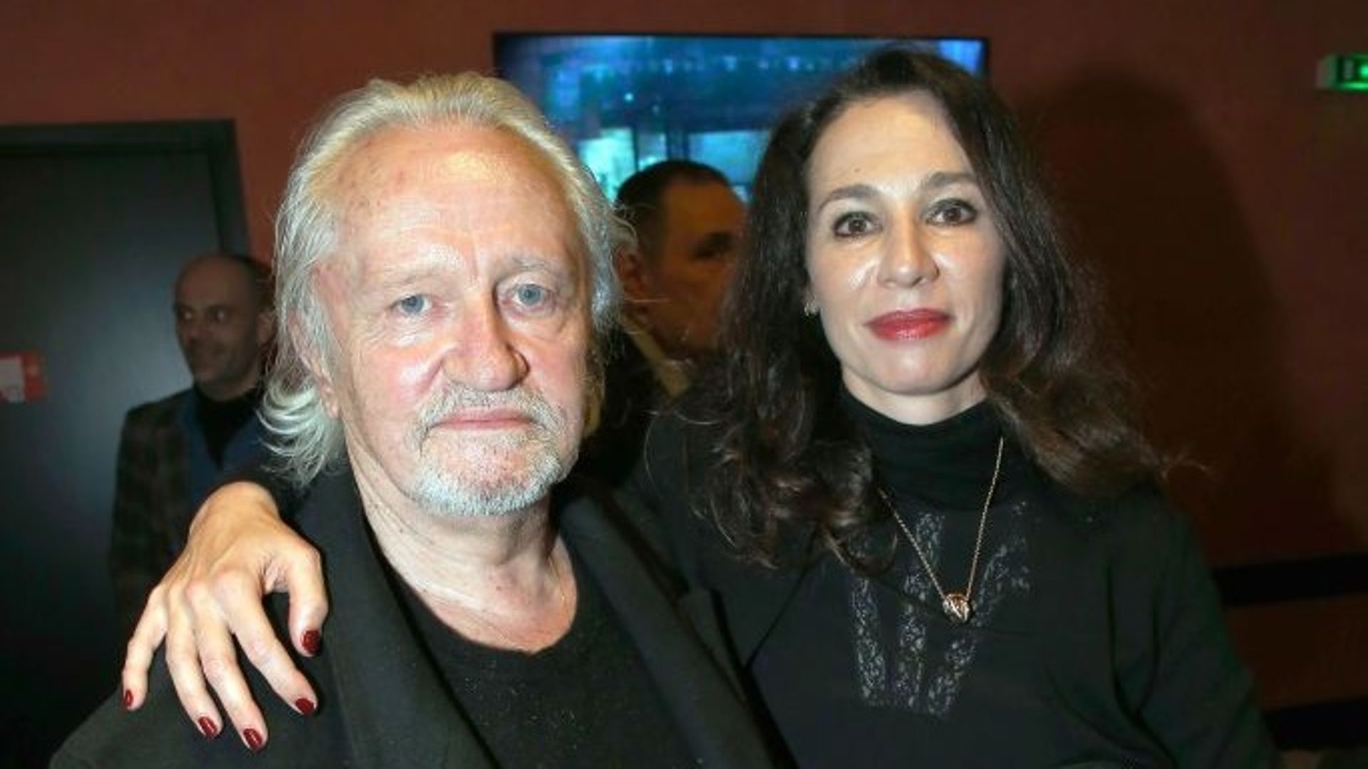 Niels Arestrup et Isabelle Le Nouvel en décembre 2017.