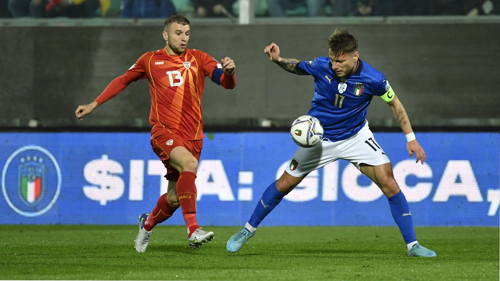  Stefan Ristovski et Ciro Immobile