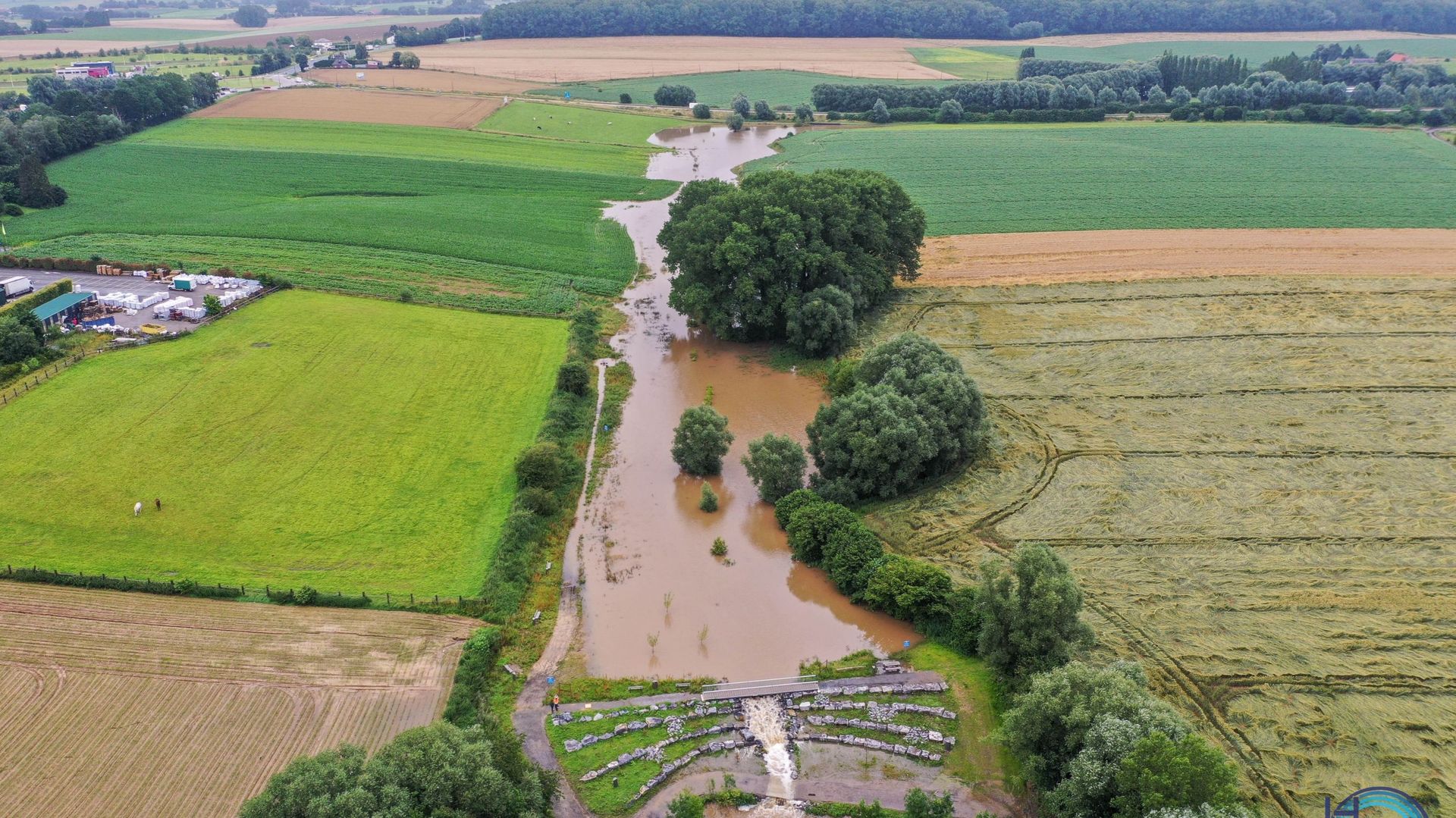 Pour protéger Soignies des inondations, la province de Hainaut a construit une zone d’immersion temporaire.