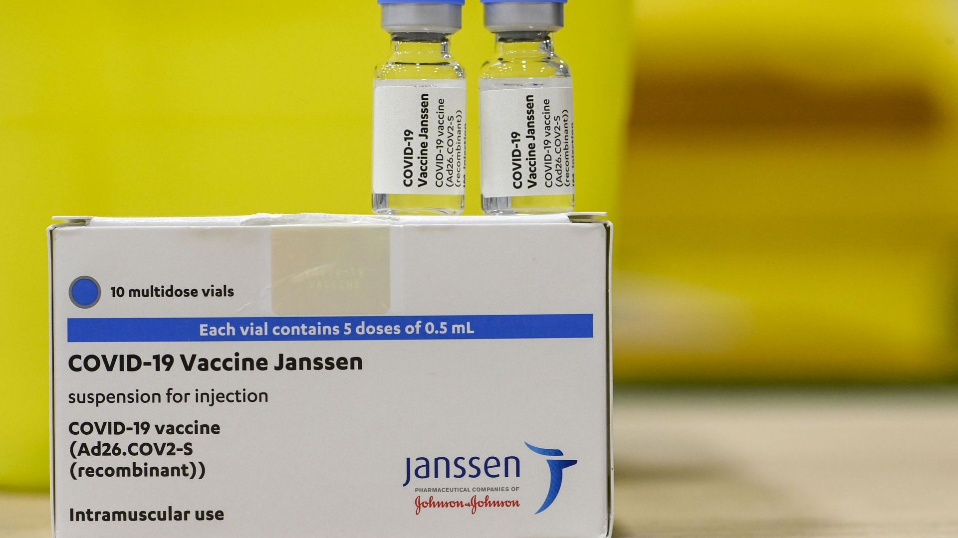 Le vaccin Johnson et Johnson (Janssen) n'est provisoirement plus administré en dessous de 41 ans en Belgique