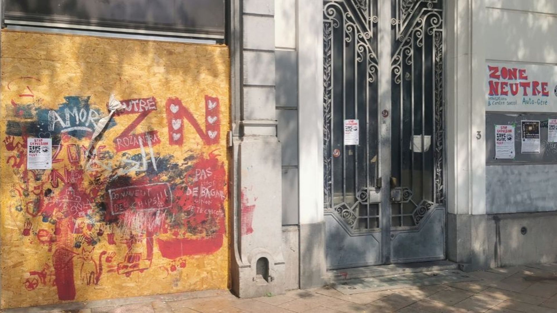 Anderlecht: l'expulsion au square de l'Aviation n'a pas eu lieu