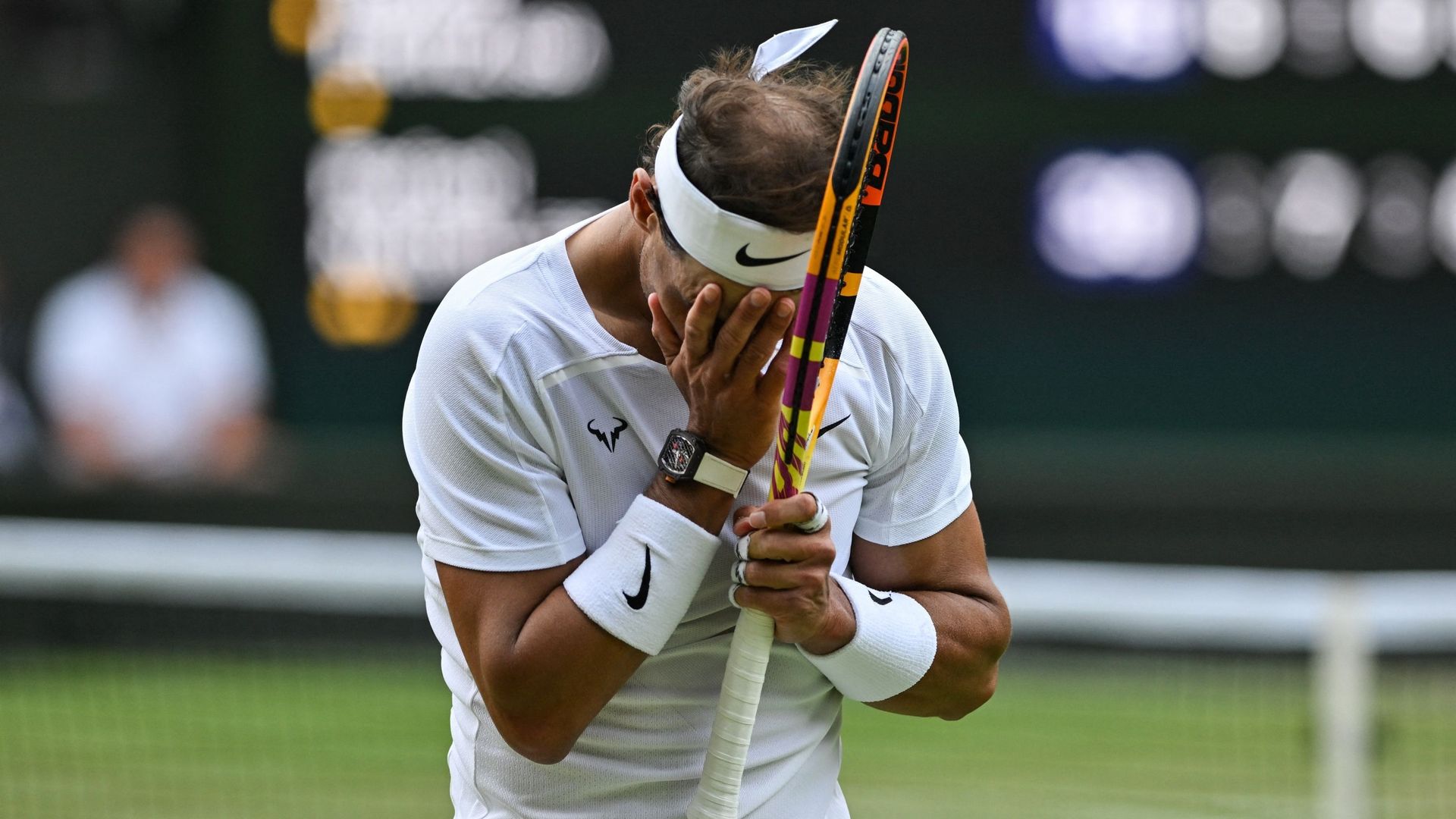 Rafael Nadal en souffrance face à Taylor Fritz à Wimbledon