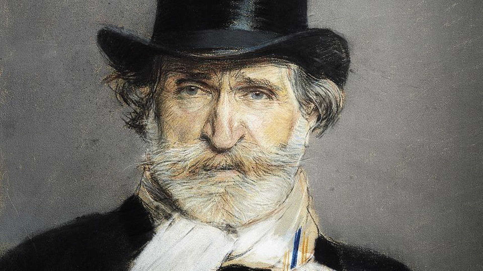 Portrait de Giuseppe Verdi en 1886.
