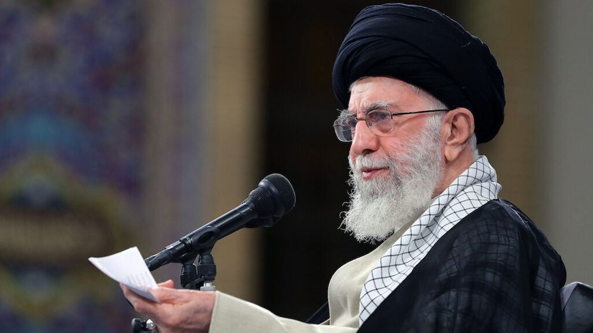 Le guide suprême d’Iran Ali Khamenei.