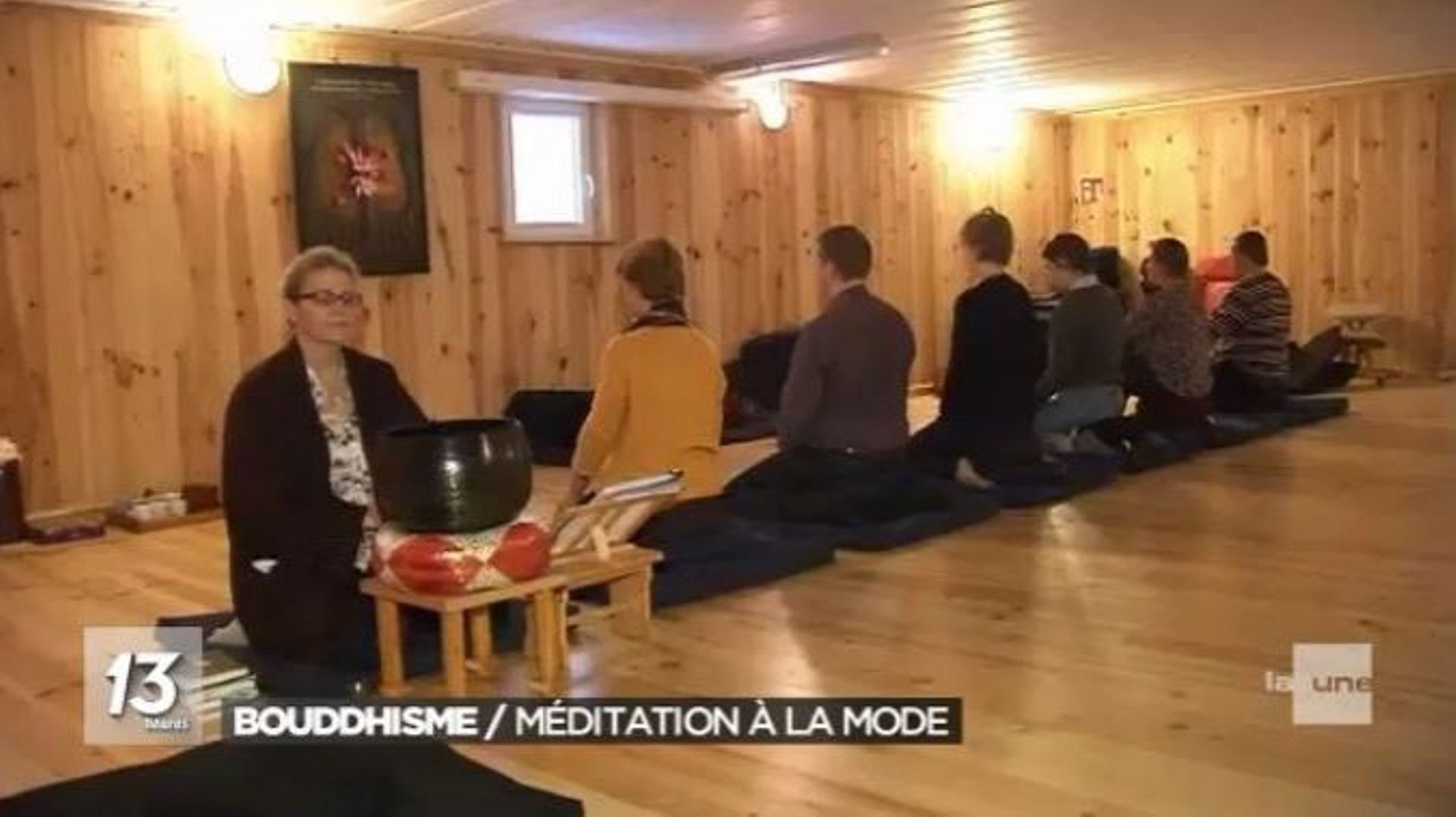 Le bouddhisme attire beaucoup d'adeptes, notamment pour la pratique de la méditation