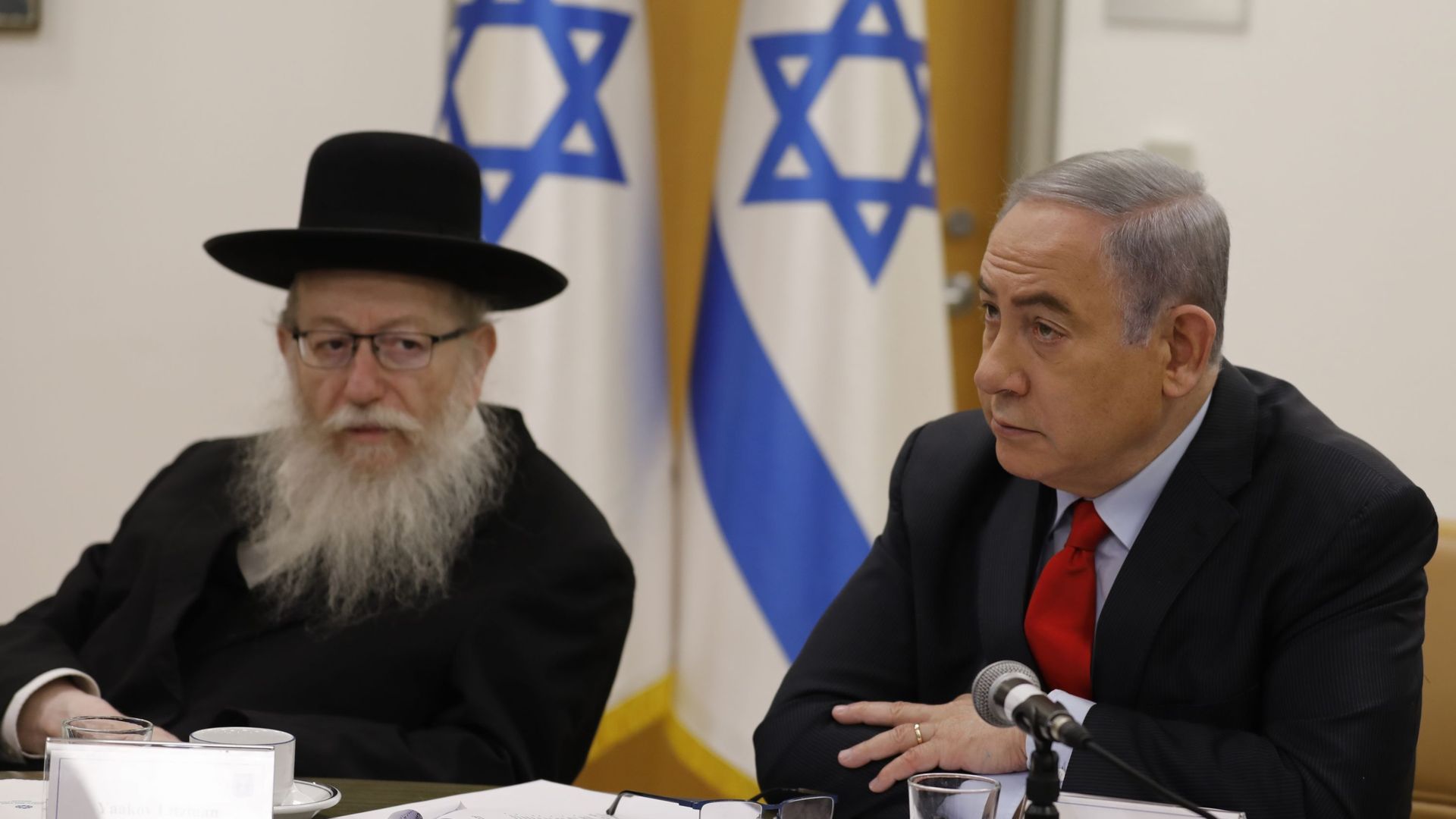 Le ministre de la santé israélien est lui-même ultra-orthodoxe et testé positif au covid 19