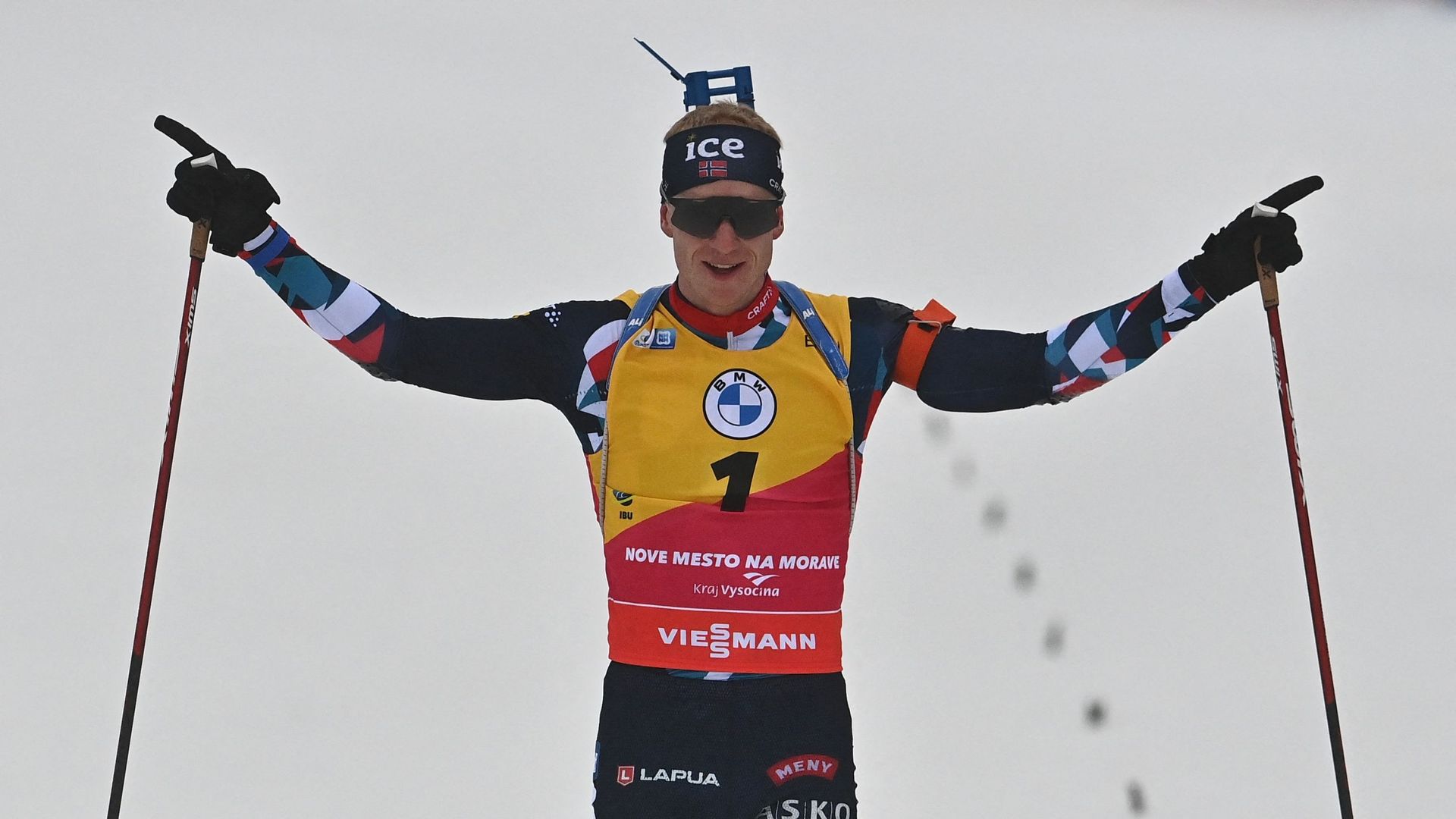 Johannes Thingnes Boe a remporté le sprint des finales de la Coupe du monde de biathlon, jeudi, à Oslo Holmenkollen.