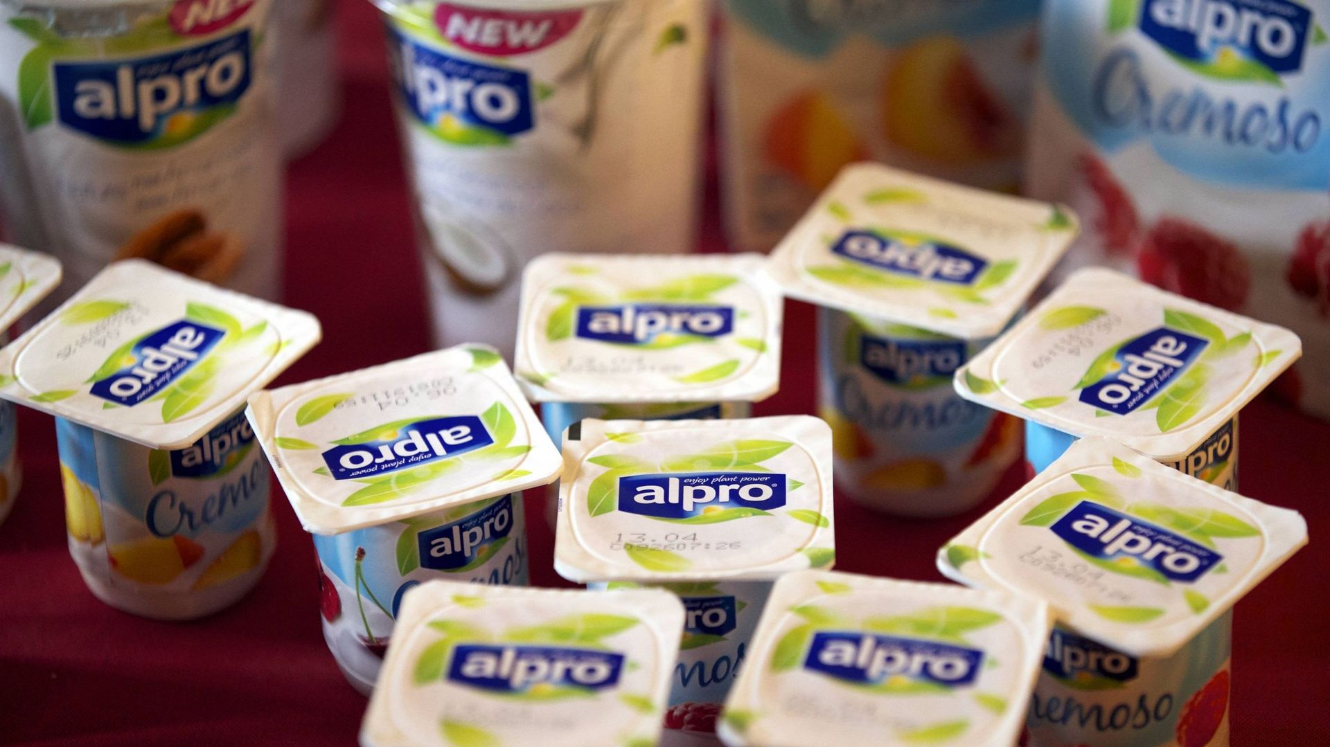 Alpro ne peut plus utiliser le mot yaourt pour ses produits à base de soja