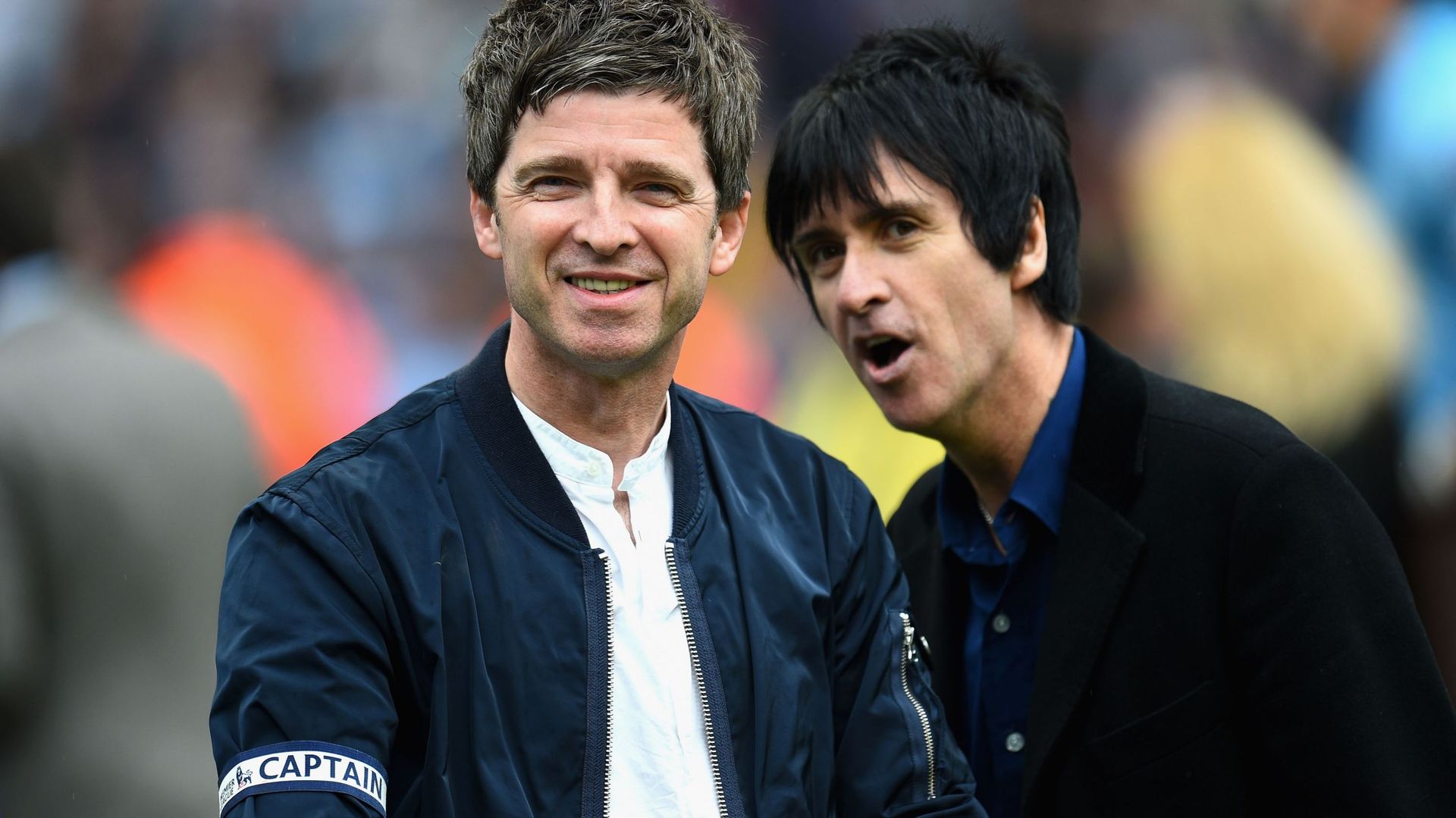 Noel Gallagher et Johnny Marr des Smiths