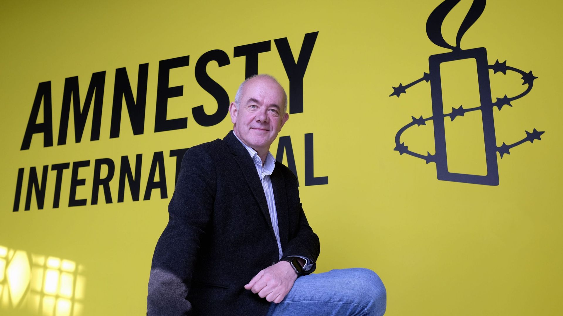 Philippe Hensmans, directeur Amnesty International, section Belgique. 
